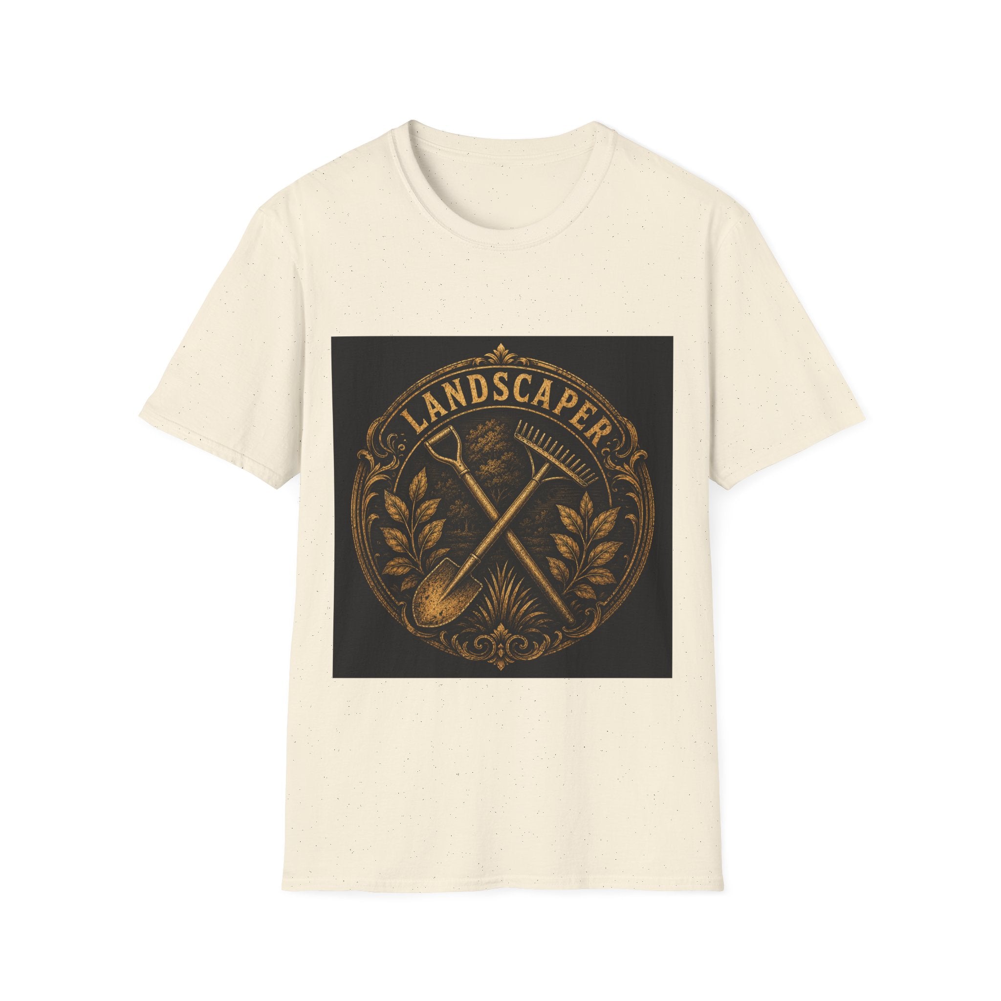 Golden Landscaper Emblem Classic Tee
