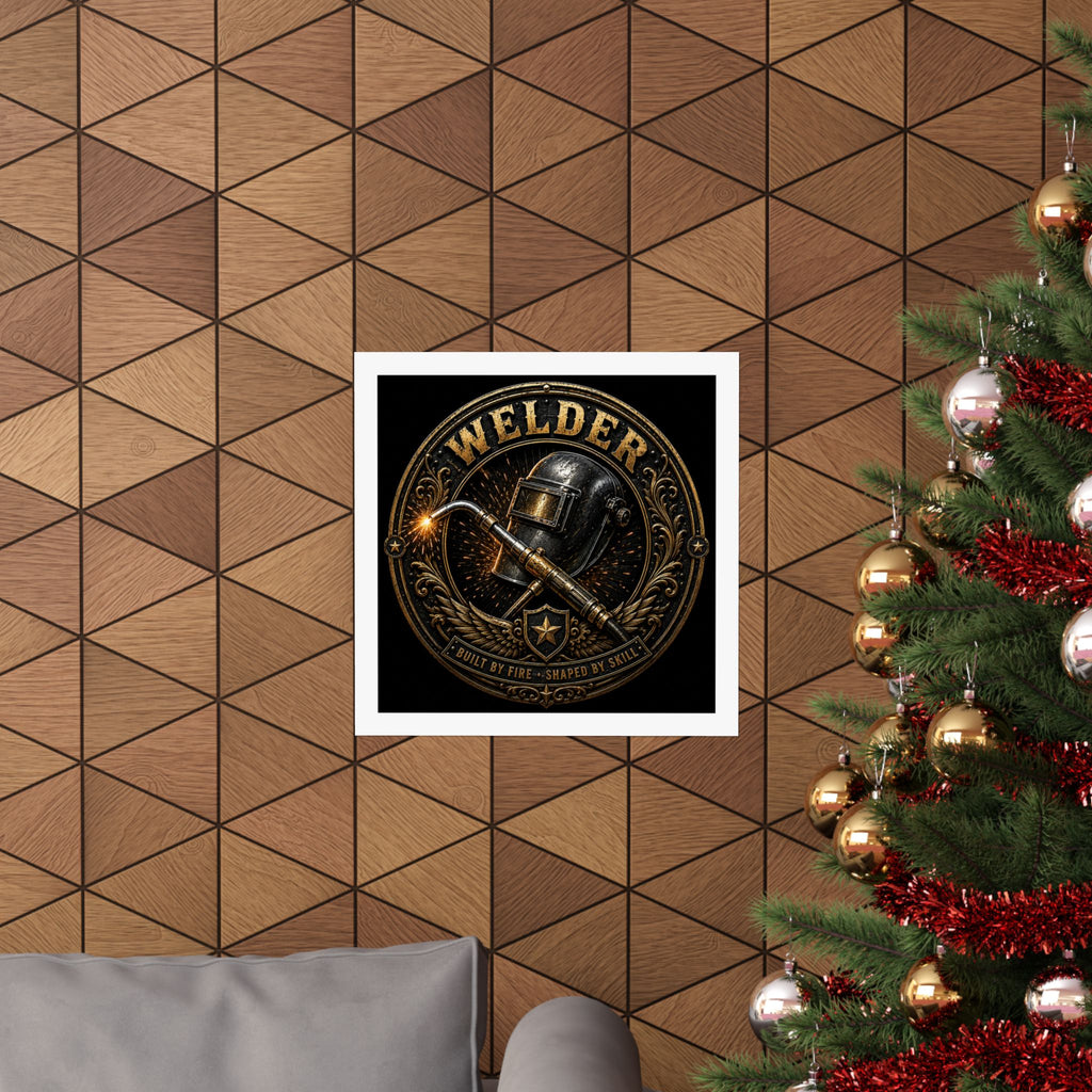 Welder Pride Poster