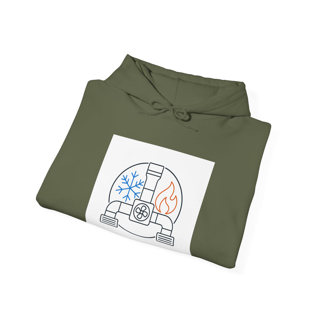 Heating And Cooling System Hoodie