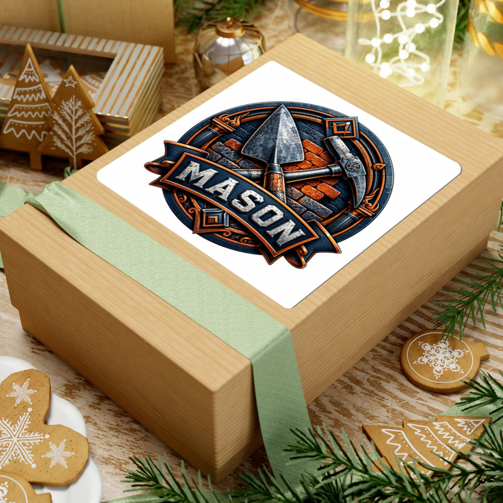 Mason Trade Badge Sticker