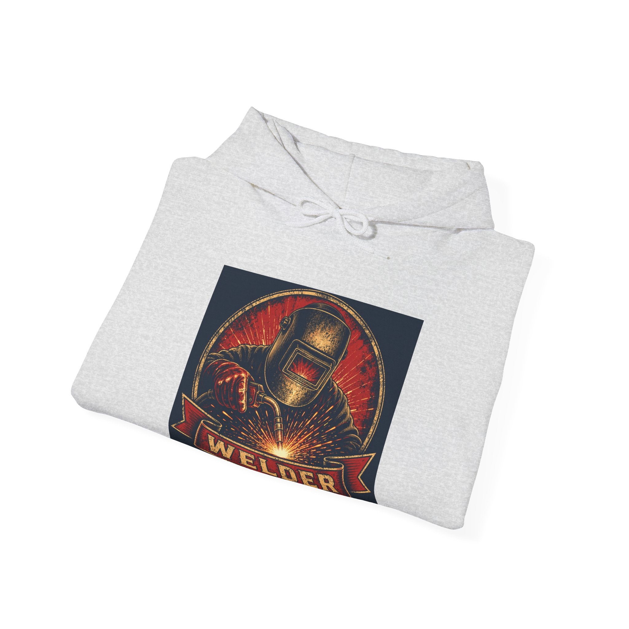 Proud Welder Badge Hoodie