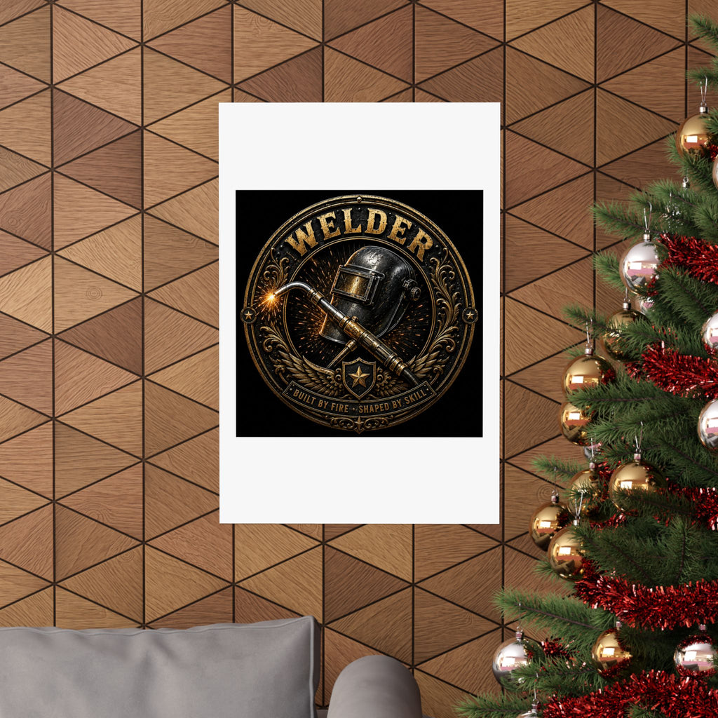 Welder Pride Poster