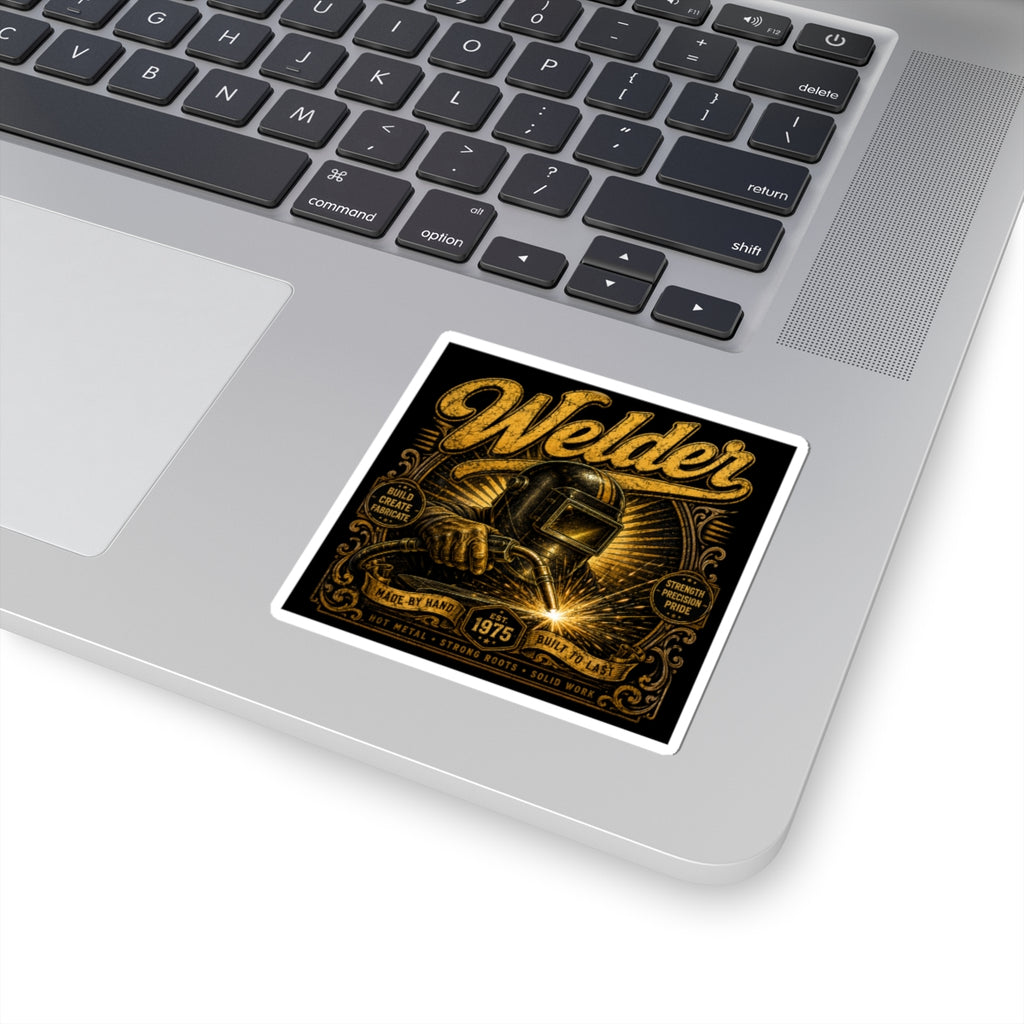 Proud Welder Heritage Sticker