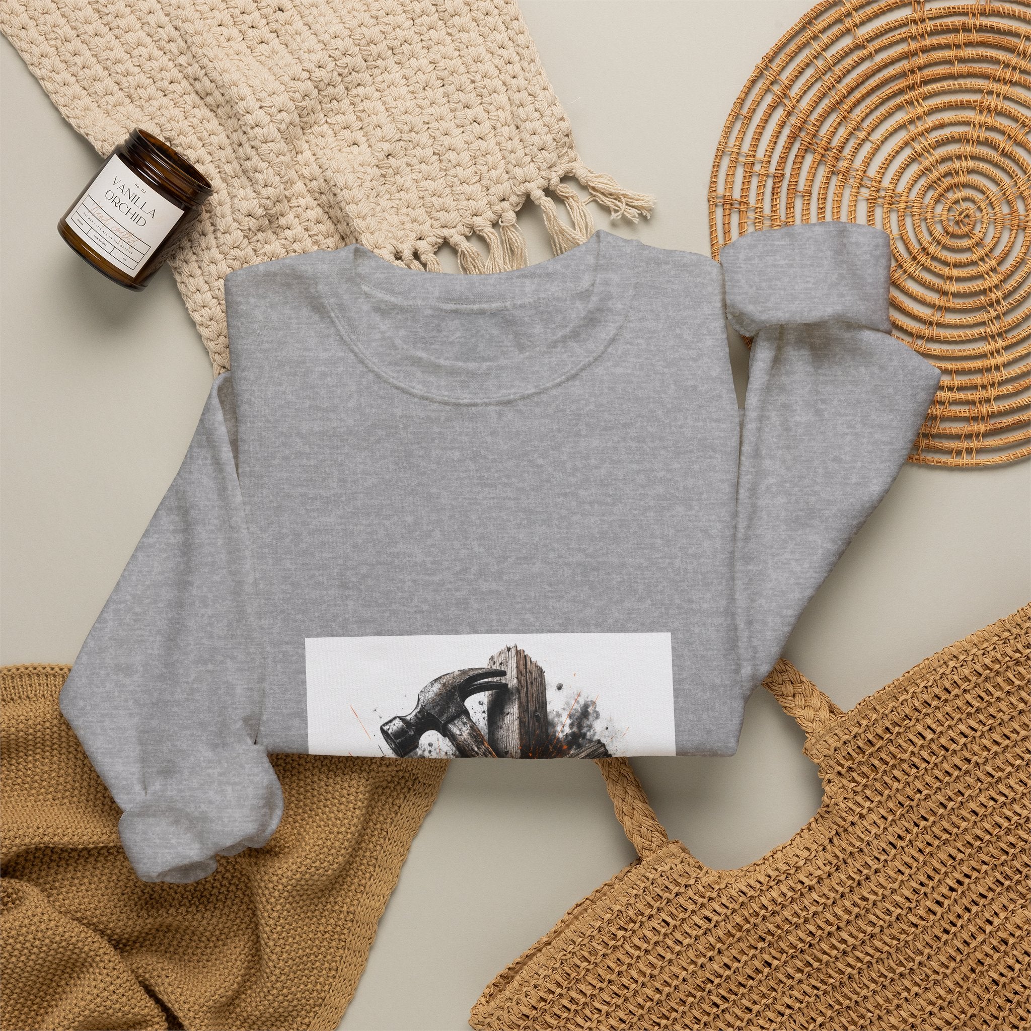 Tough Carpenter's Toolbox Sweatshirt