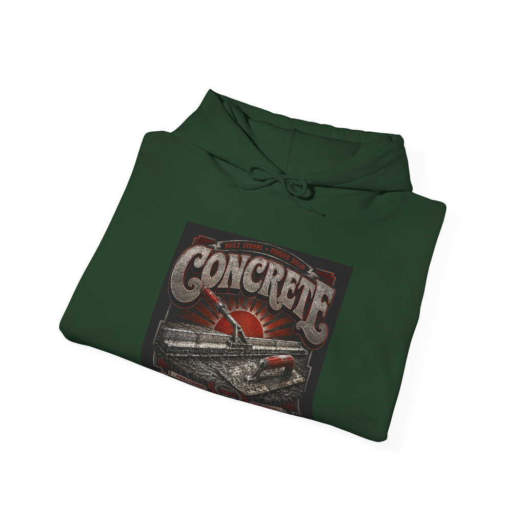 Built Strong Concrete Crew Hoodie