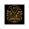 Proud Landscaper Badge Sticker