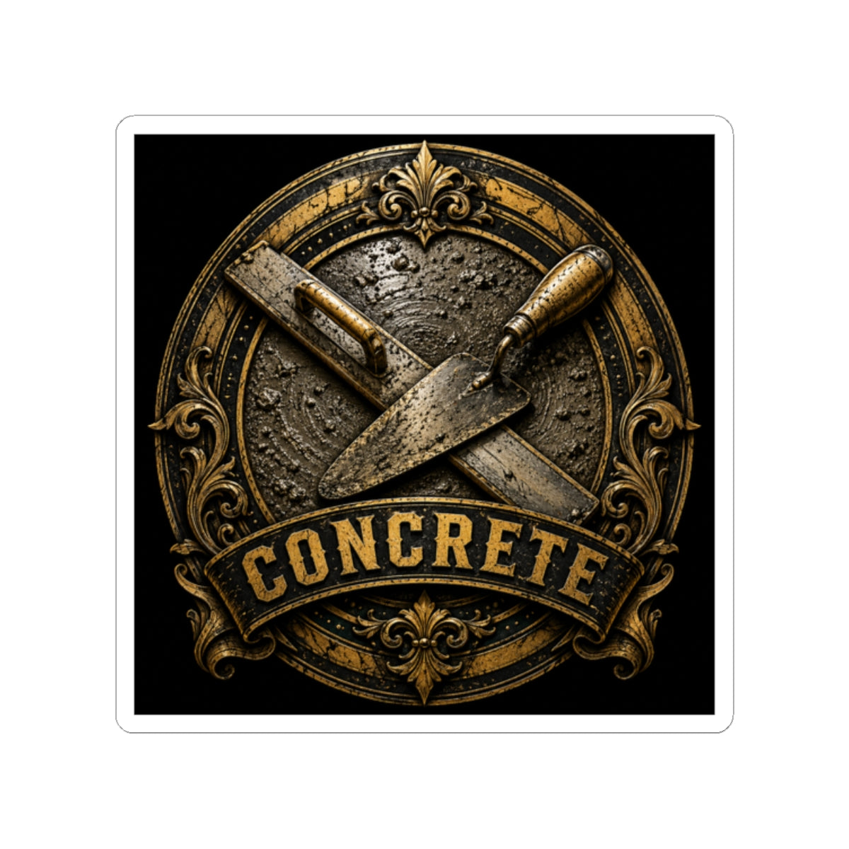 Concrete Craftsmanship Sticker