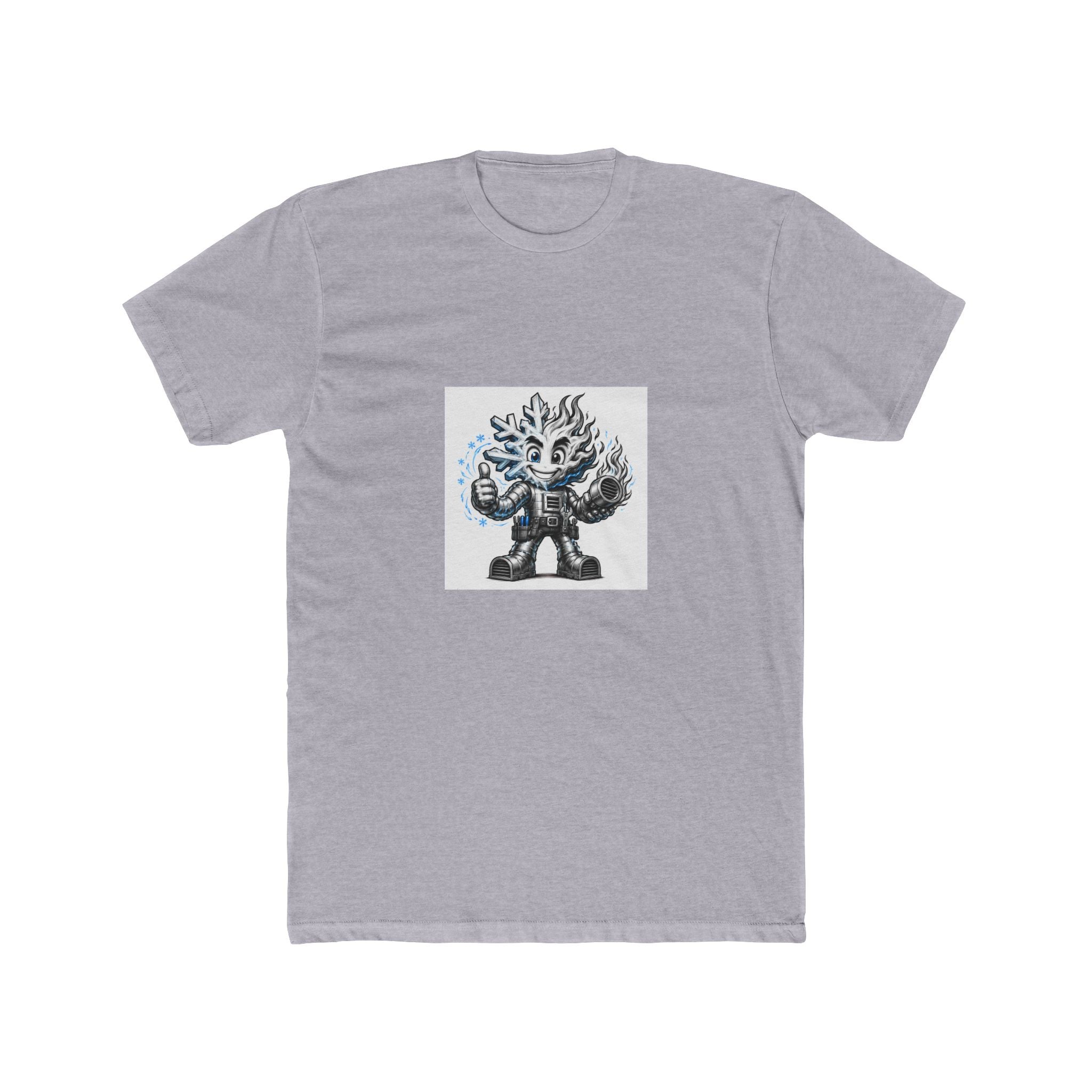 Chilly Robot Snowflake Buddy Tee