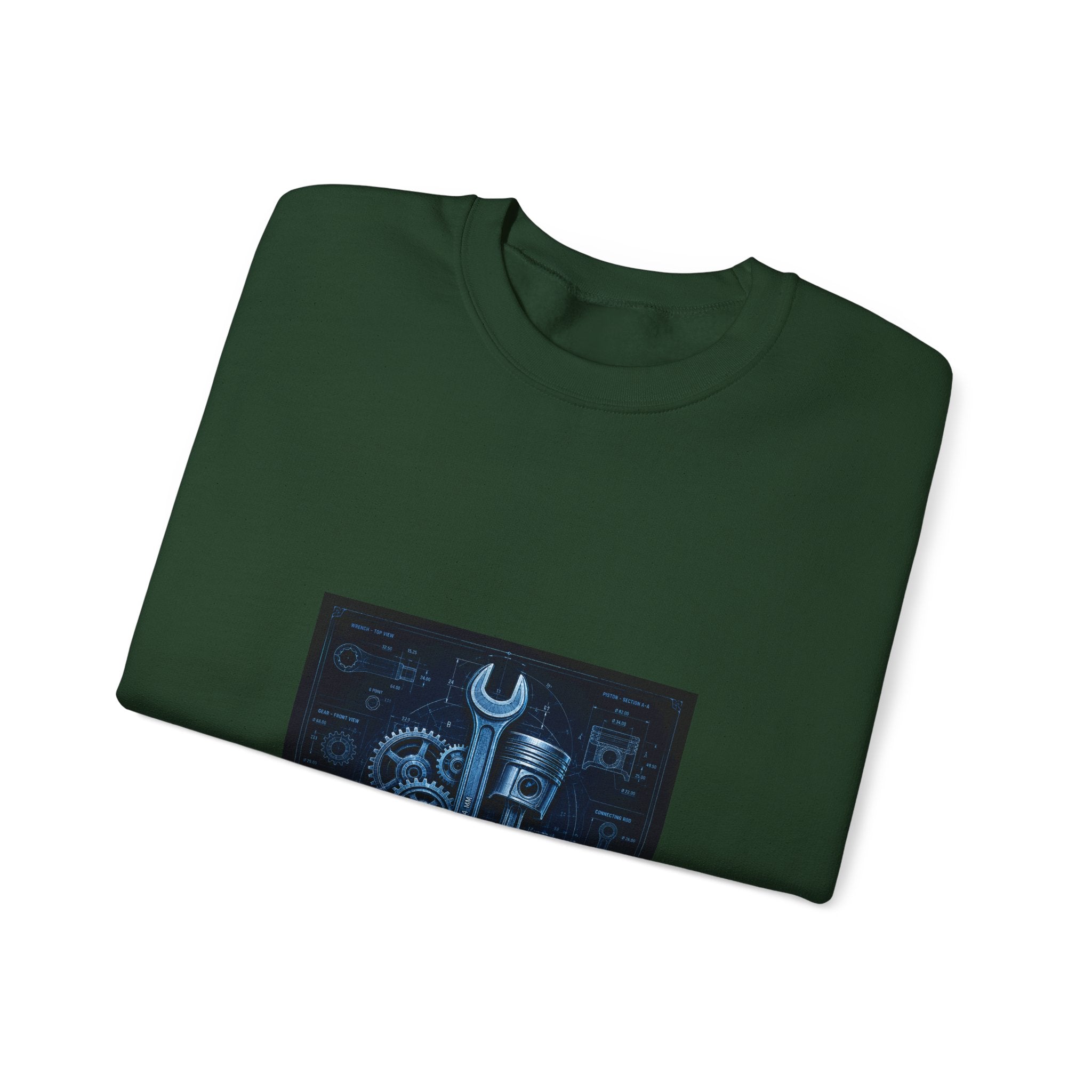 Mechanic Blueprint Sweatshirt