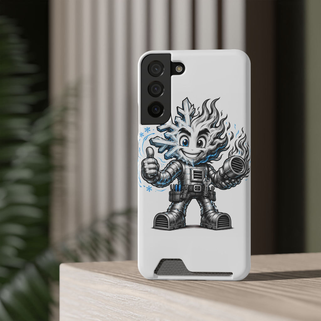 Chilly Robot Snowflake Buddy Phone Case