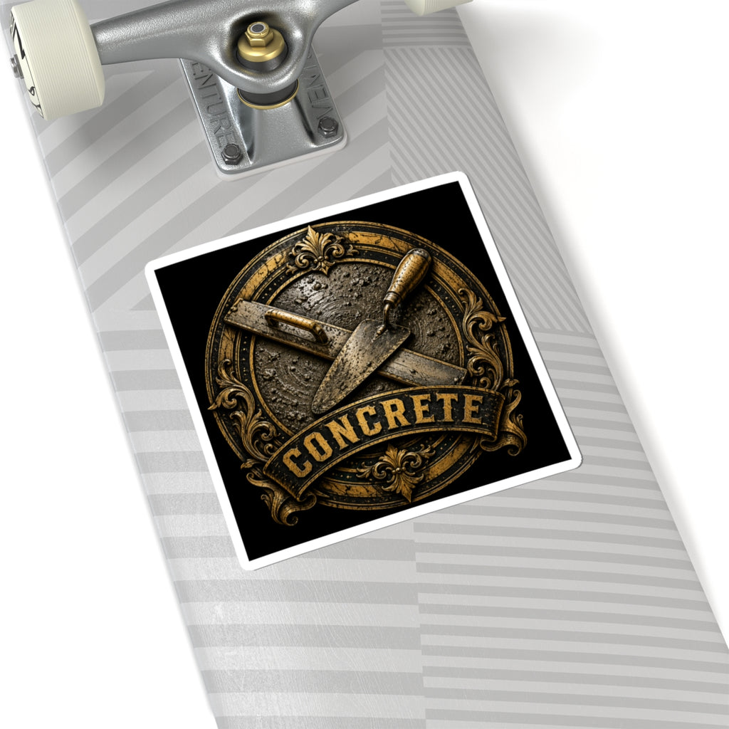 Concrete Craftsmanship Sticker