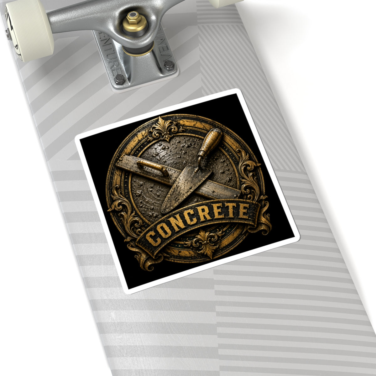 Concrete Craftsmanship Sticker