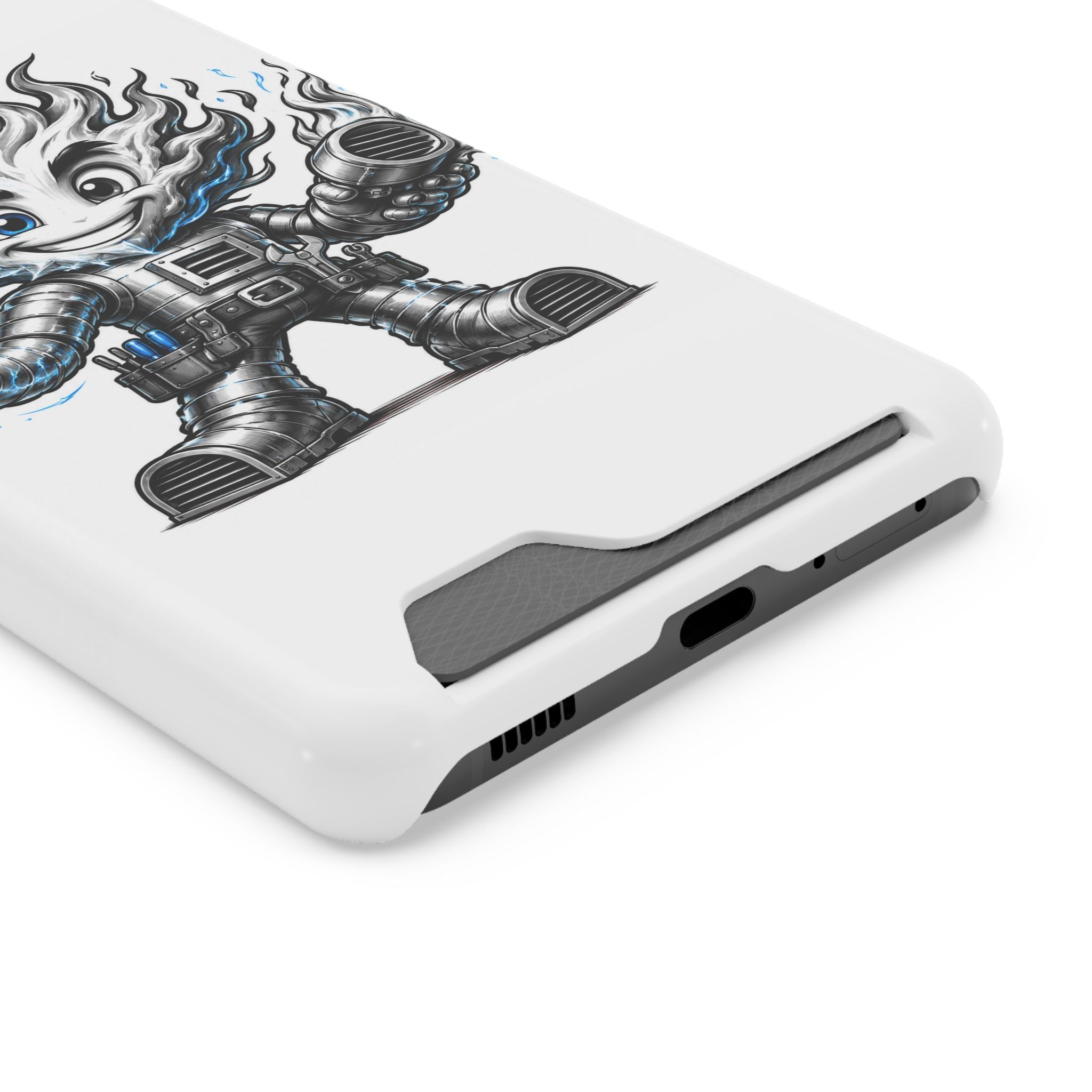 Chilly Robot Snowflake Buddy Phone Case