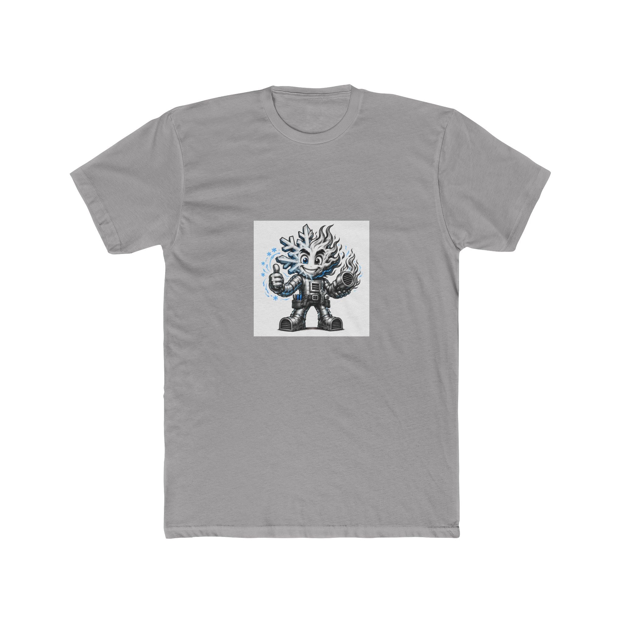 Chilly Robot Snowflake Buddy Tee