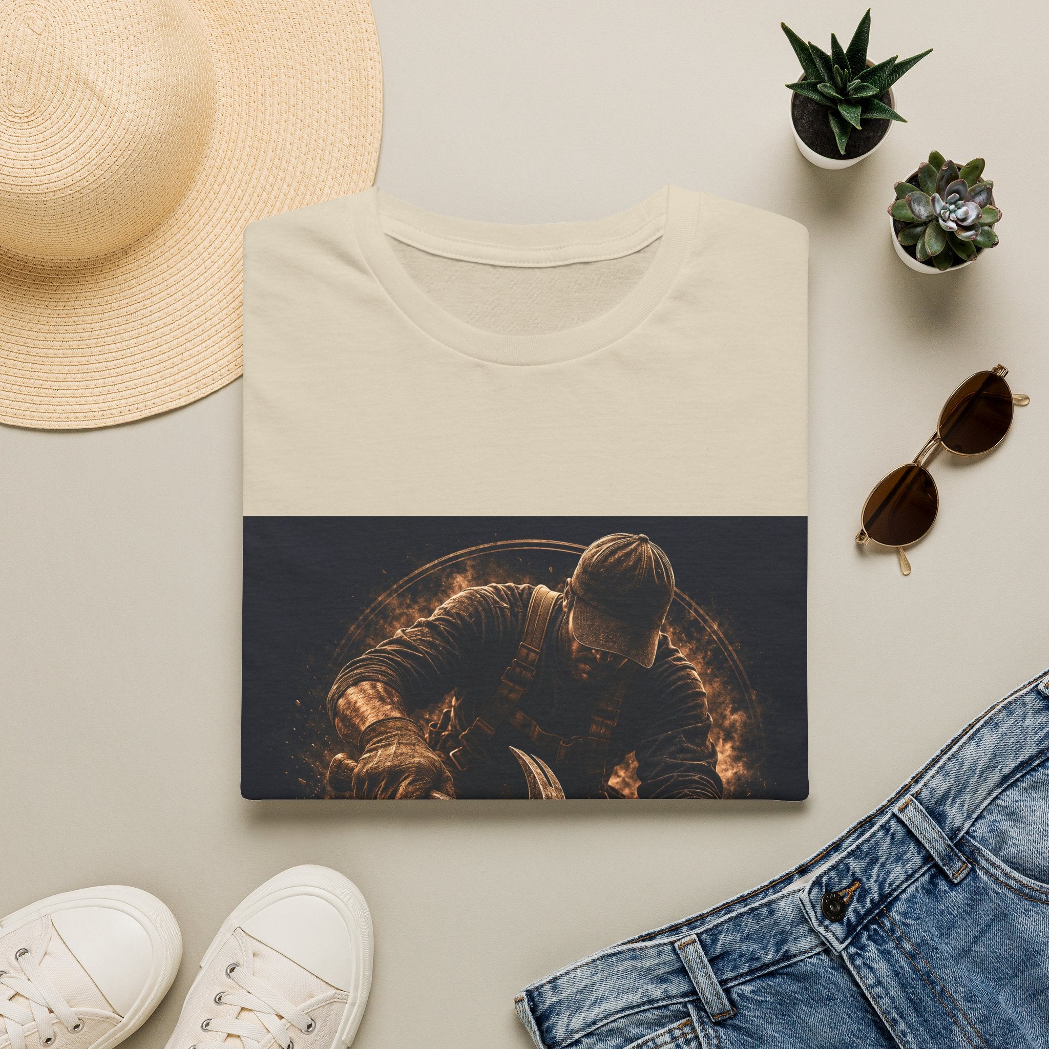 Roofer At His Finest Classic Tee