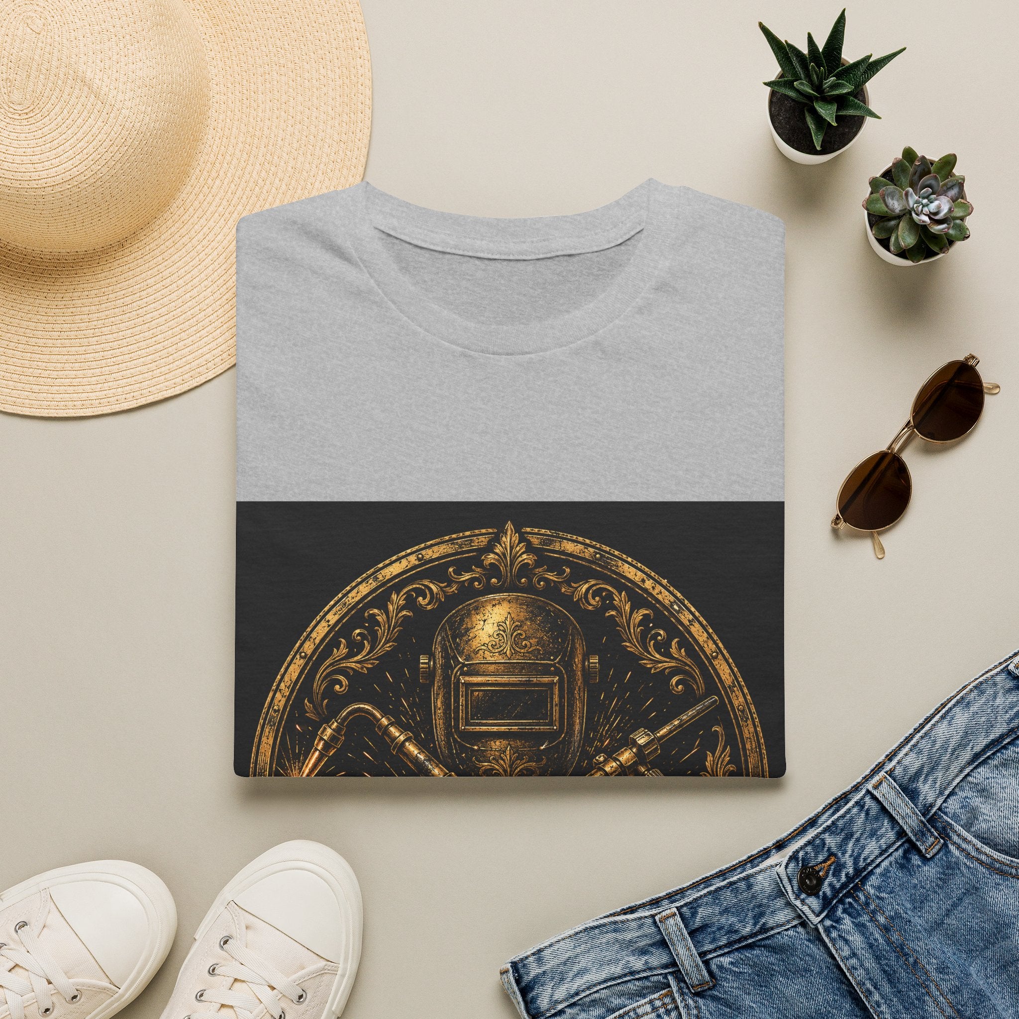 Proud Welder Badge Classic Tee