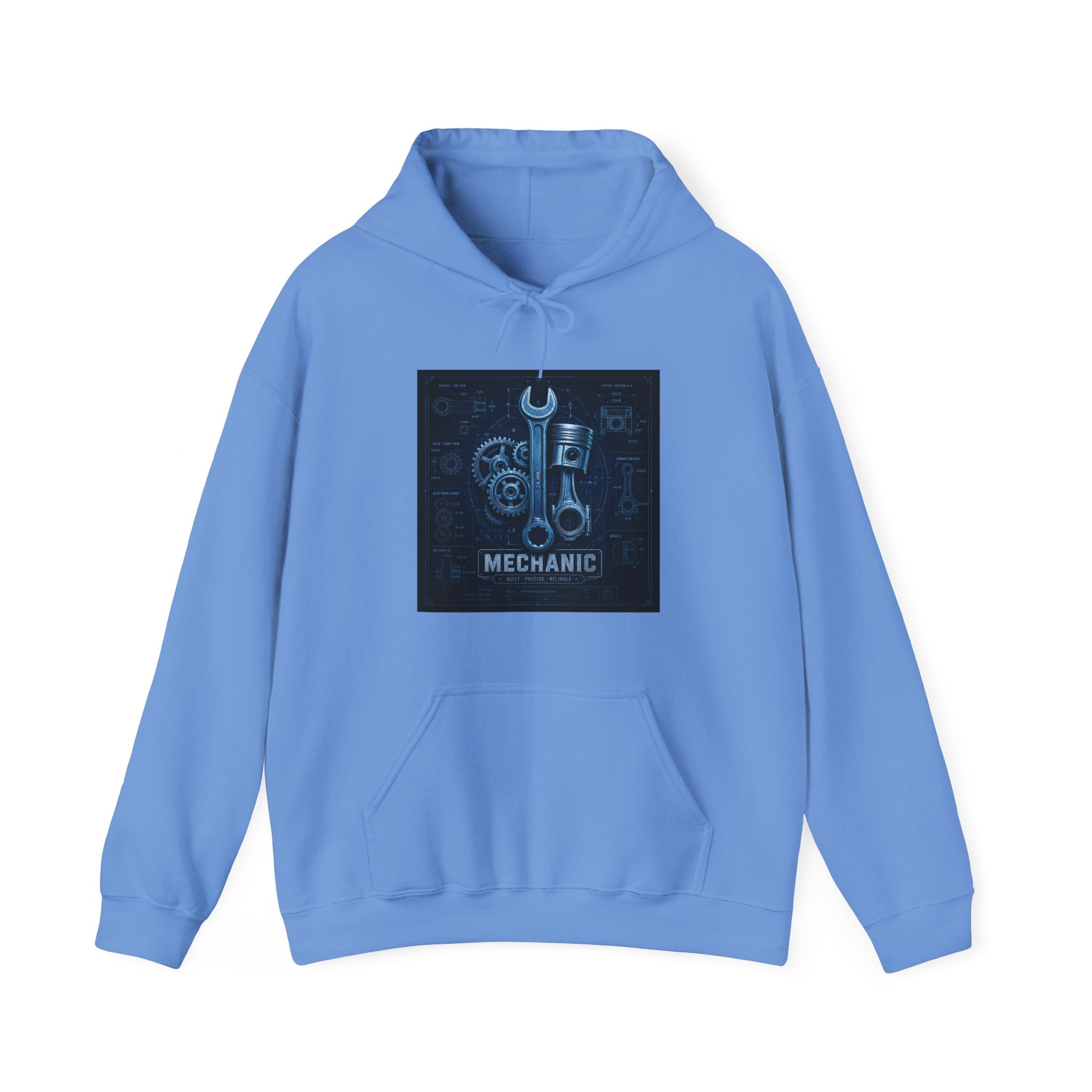 Mechanic Blueprint Hoodie