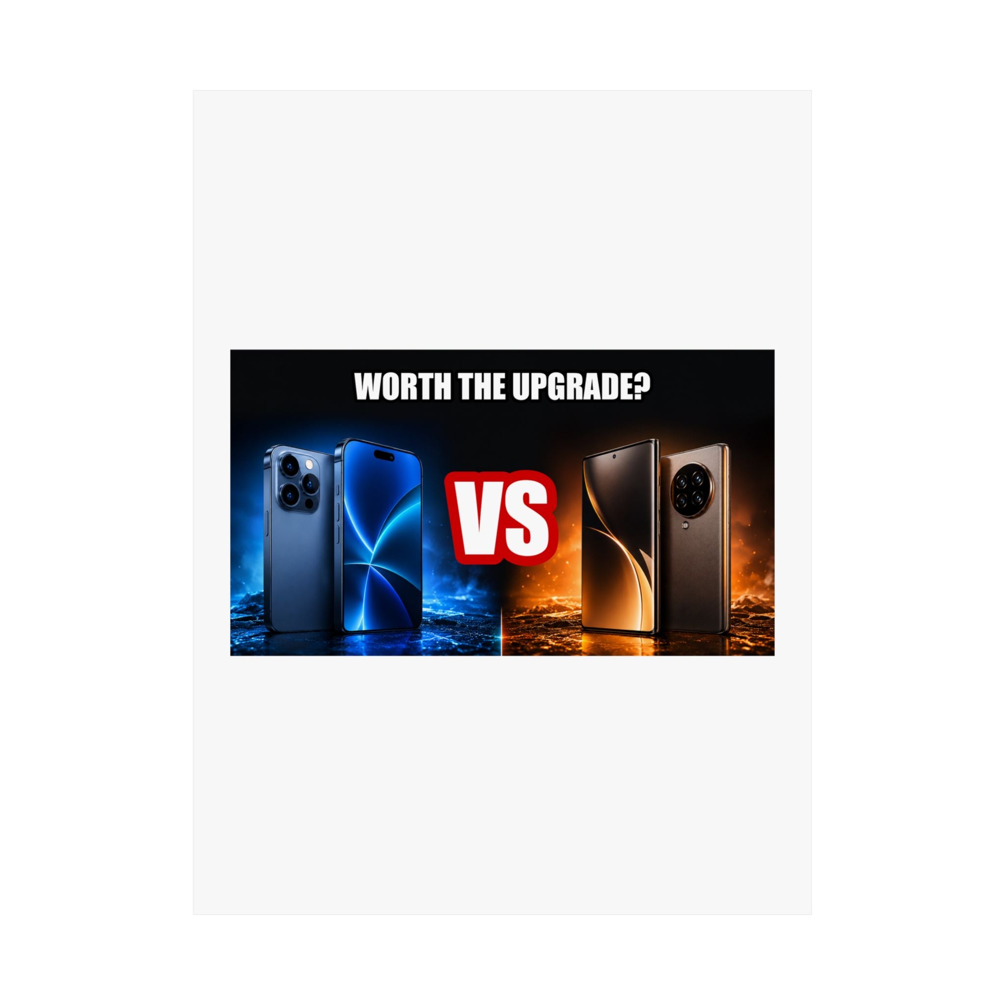 Worth The Upgrade Poster