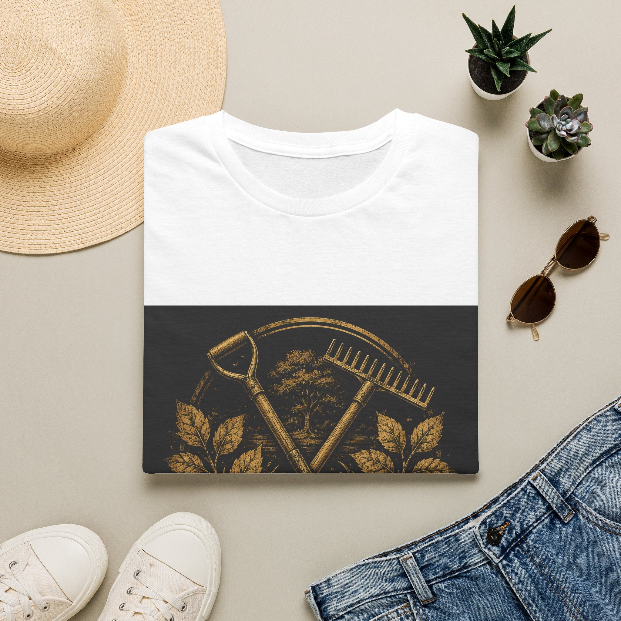 Proud Landscaper Badge Classic Tee