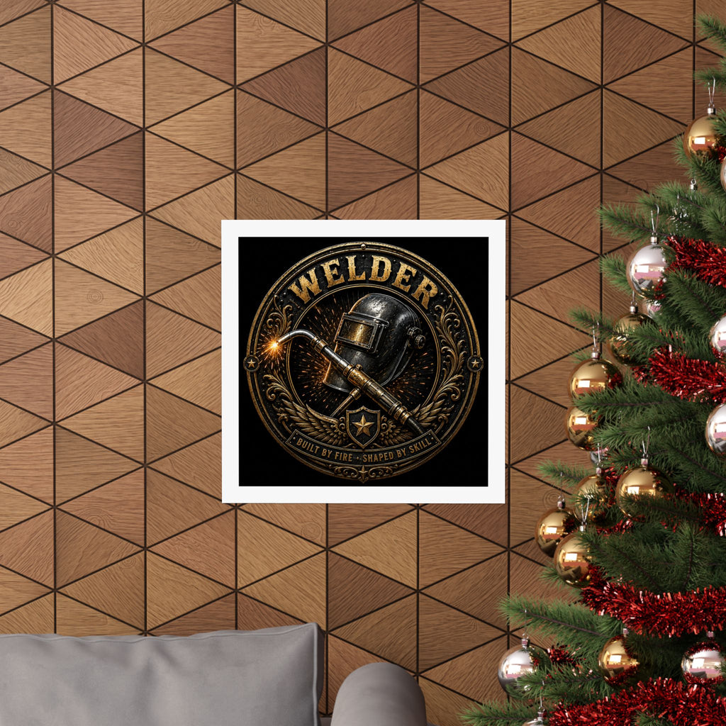 Welder Pride Poster
