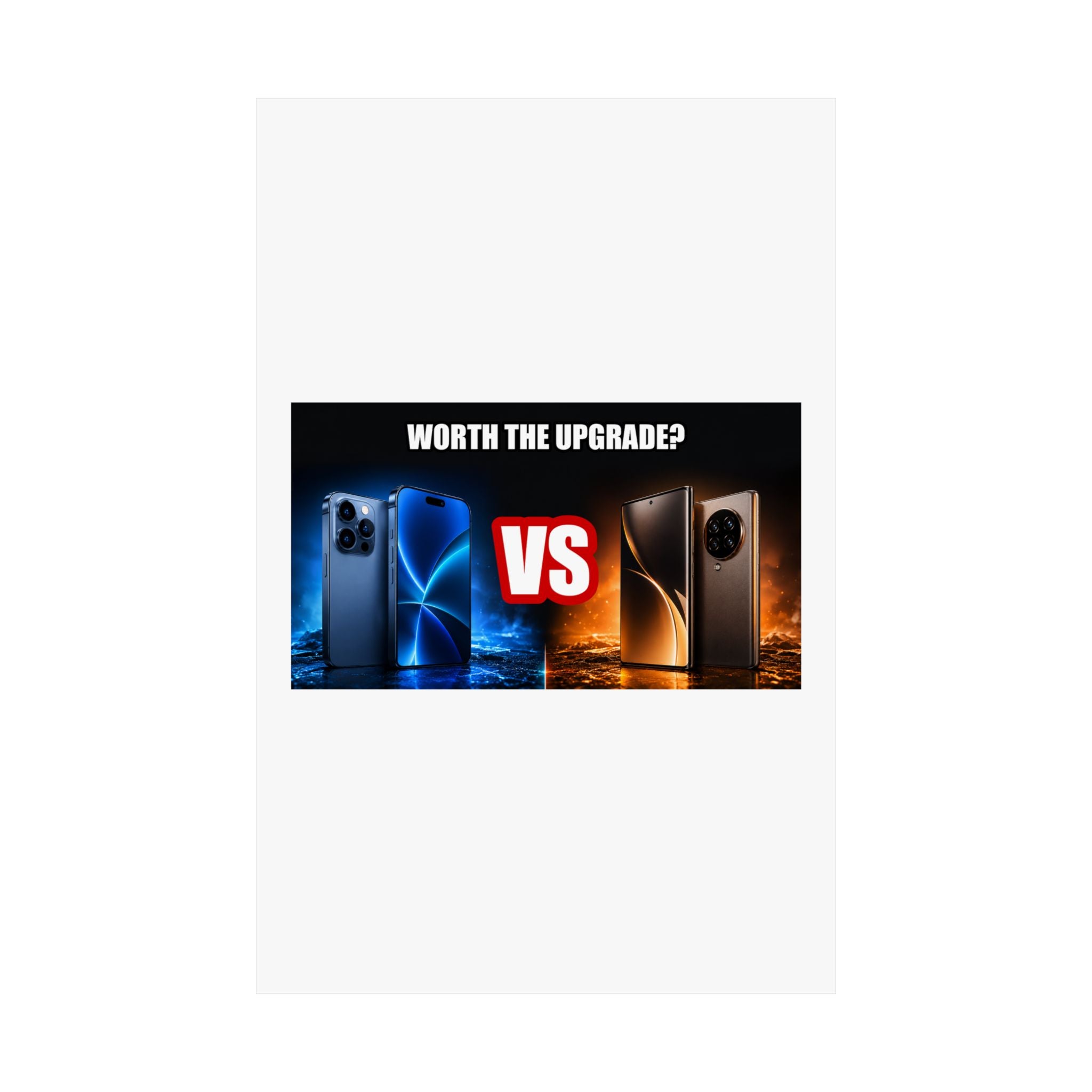 Worth The Upgrade Poster