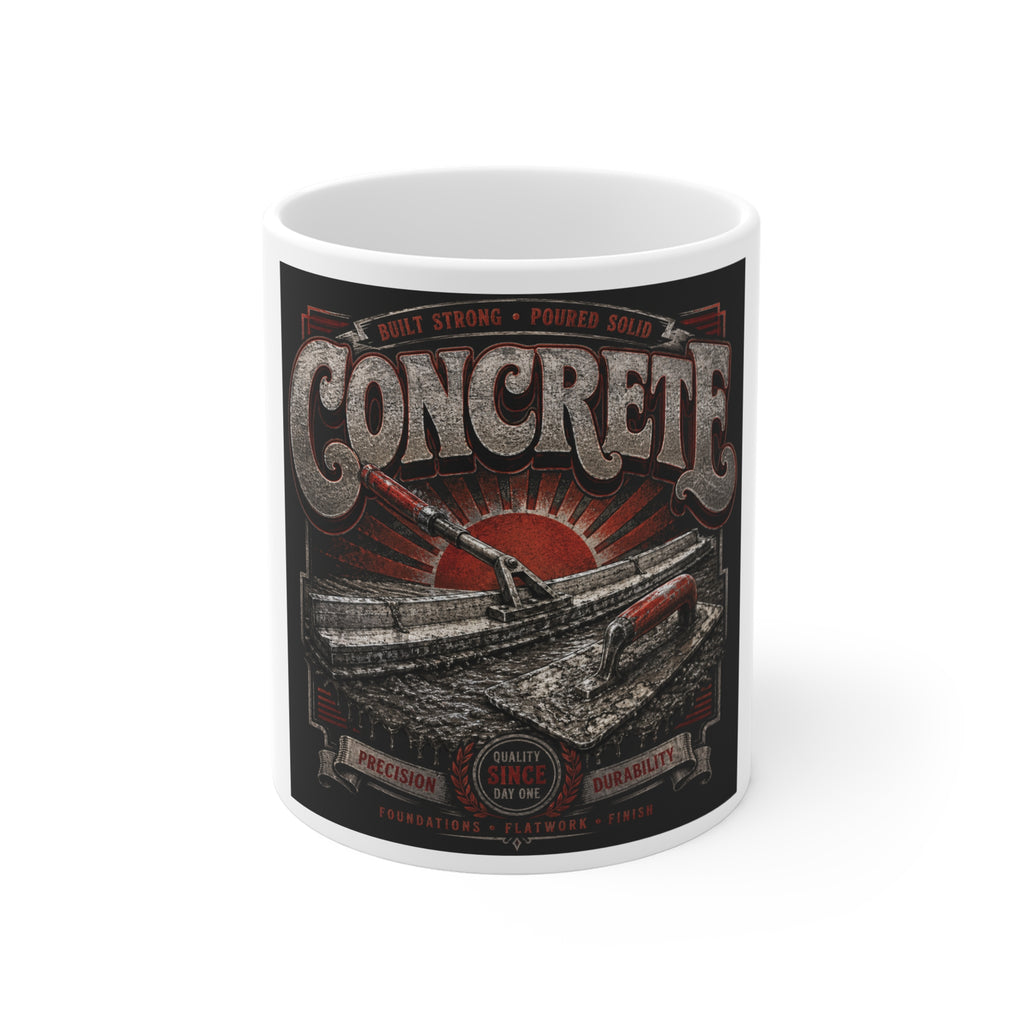 Built Strong Concrete Crew Mug