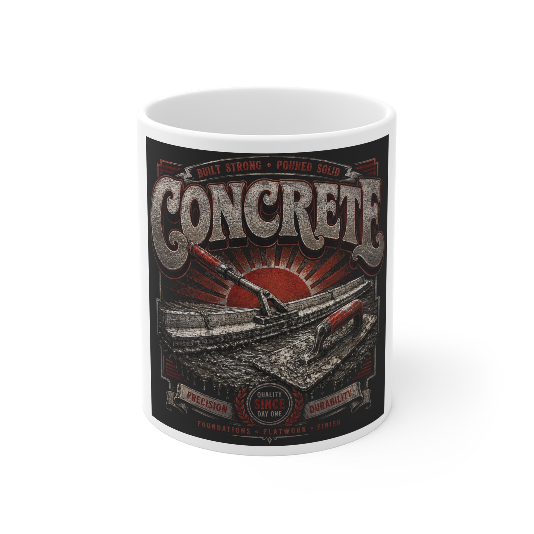 Built Strong Concrete Crew Mug
