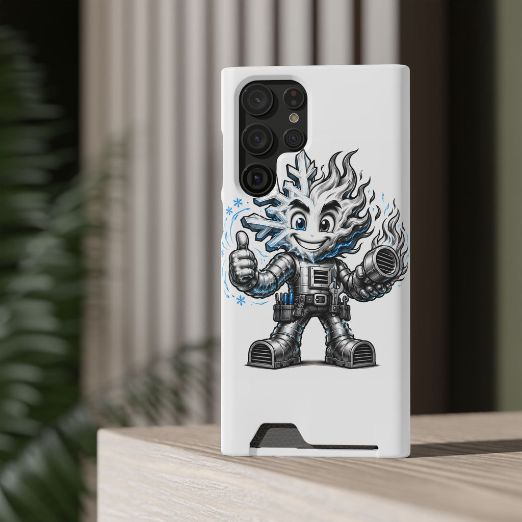 Chilly Robot Snowflake Buddy Phone Case