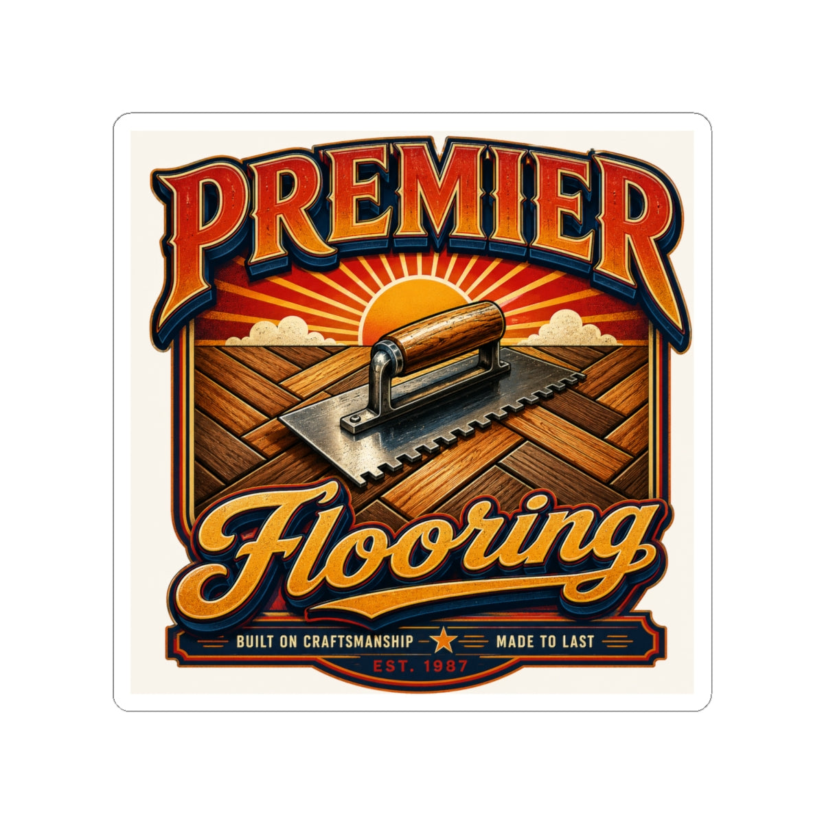 Premier Flooring Sticker