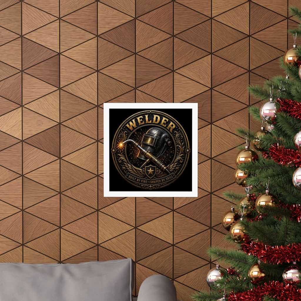 Welder Pride Poster