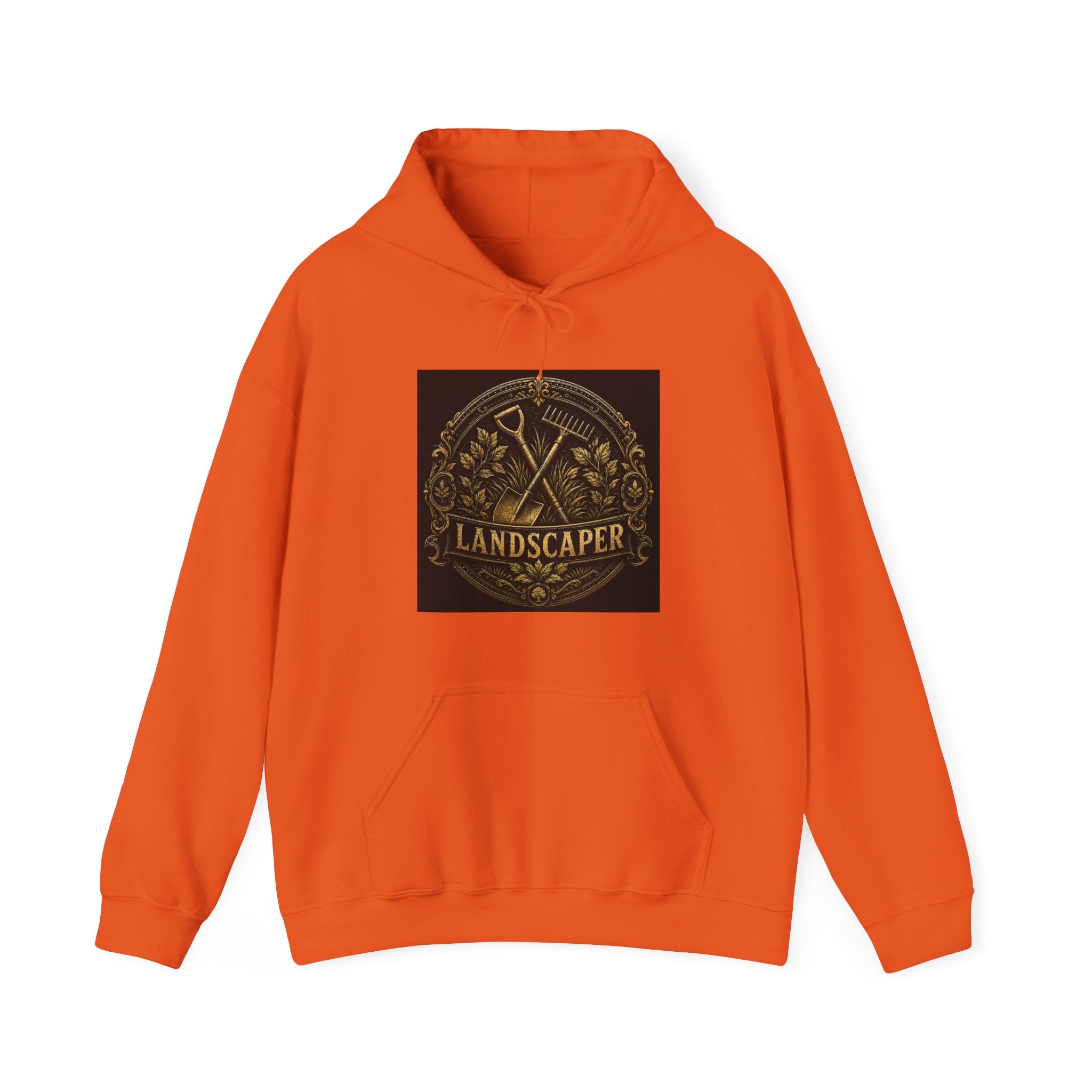 Proud Landscaper Badge Hoodie