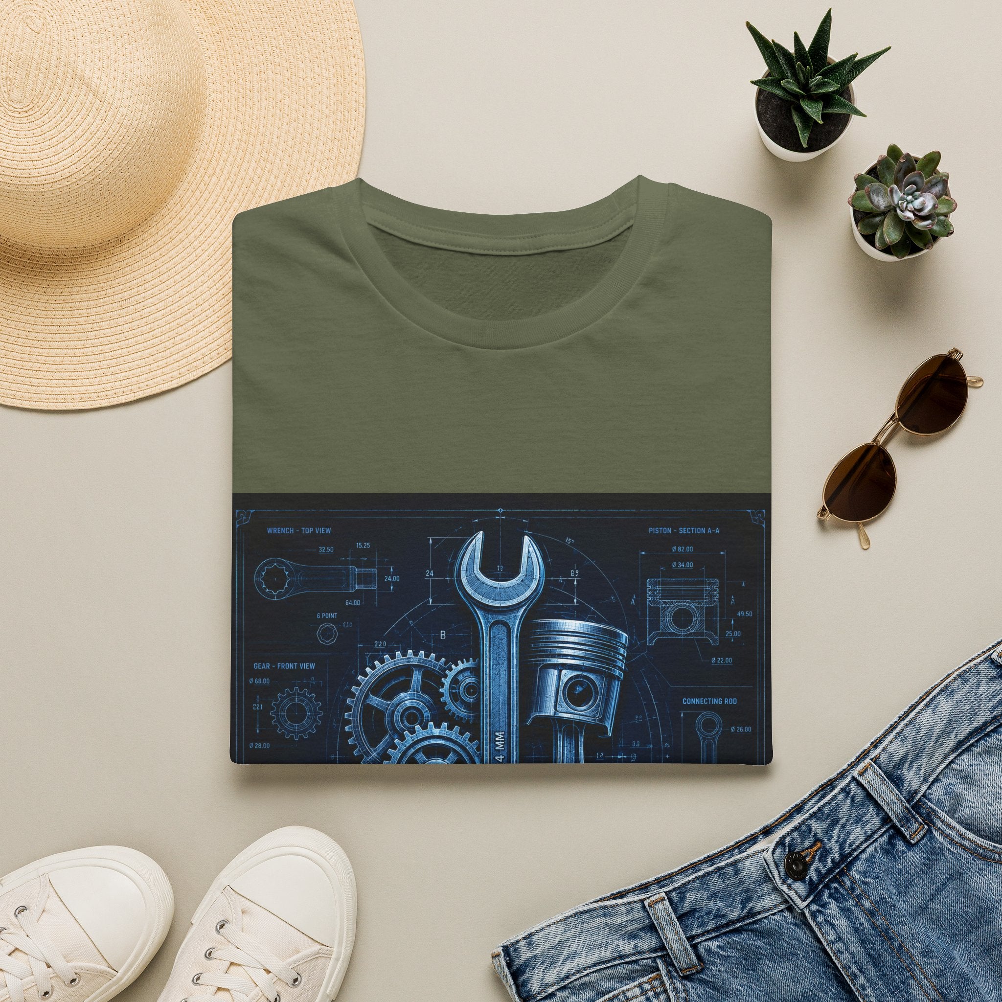 Mechanic Blueprint Classic Tee