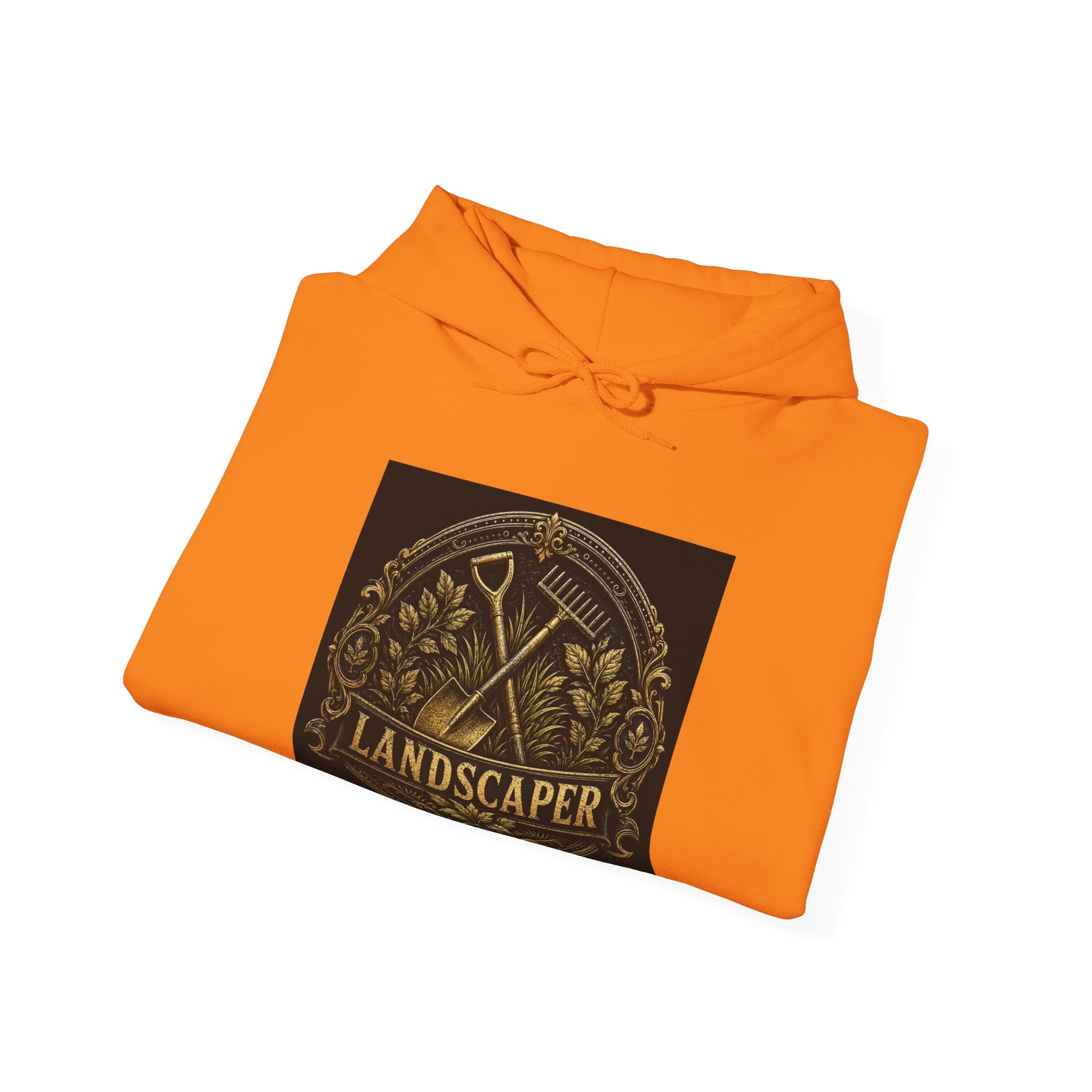 Proud Landscaper Badge Hoodie
