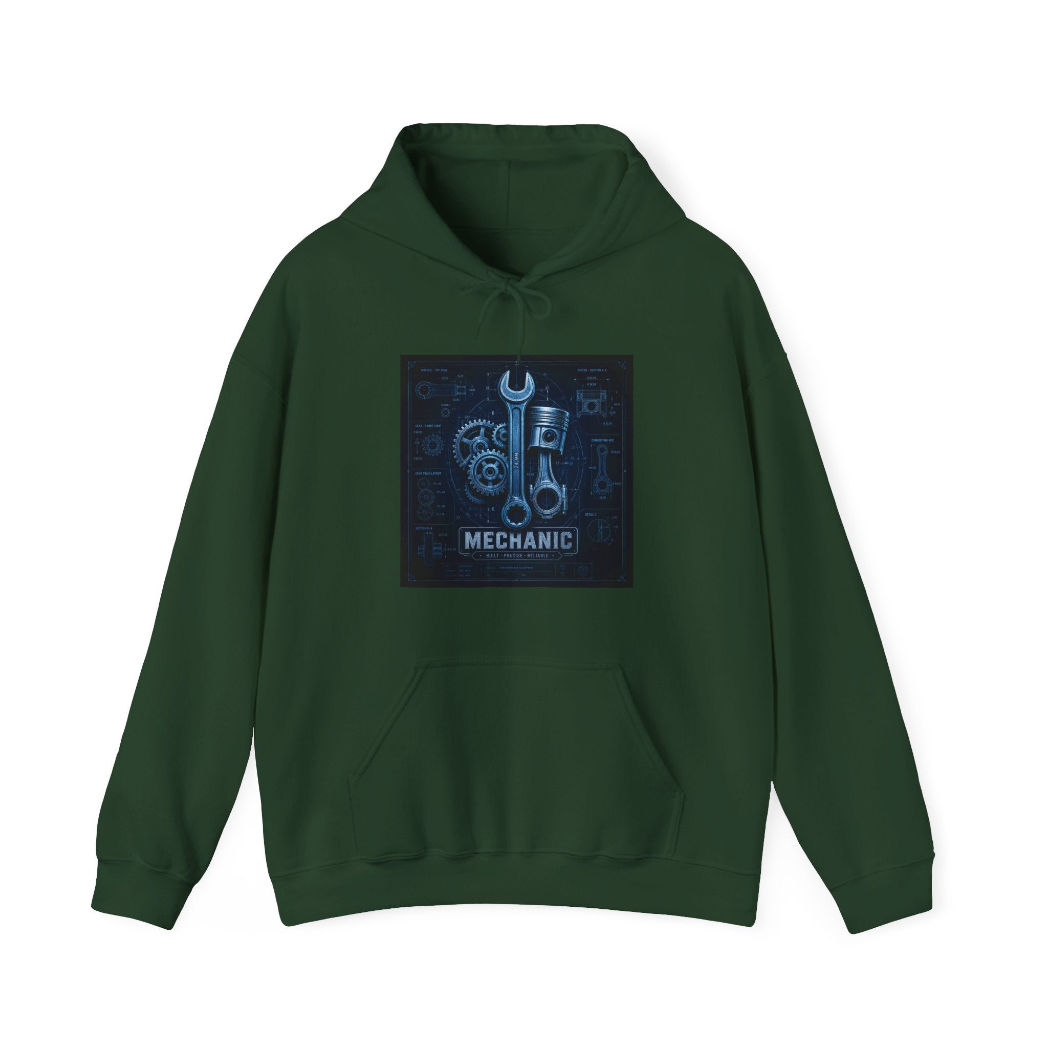 Mechanic Blueprint Hoodie