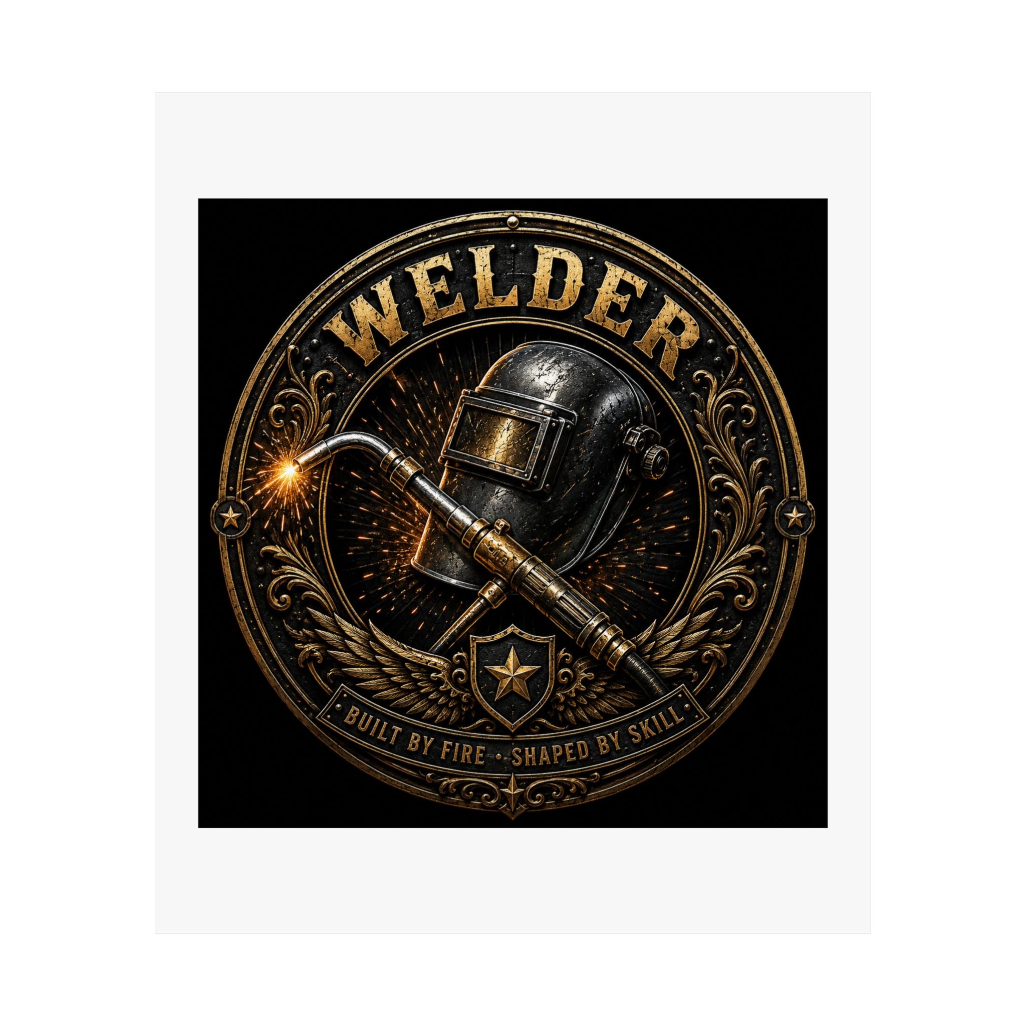 Welder Pride Poster