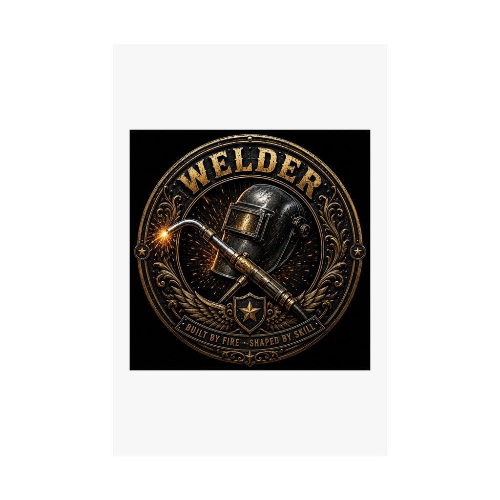 Welder Pride Poster