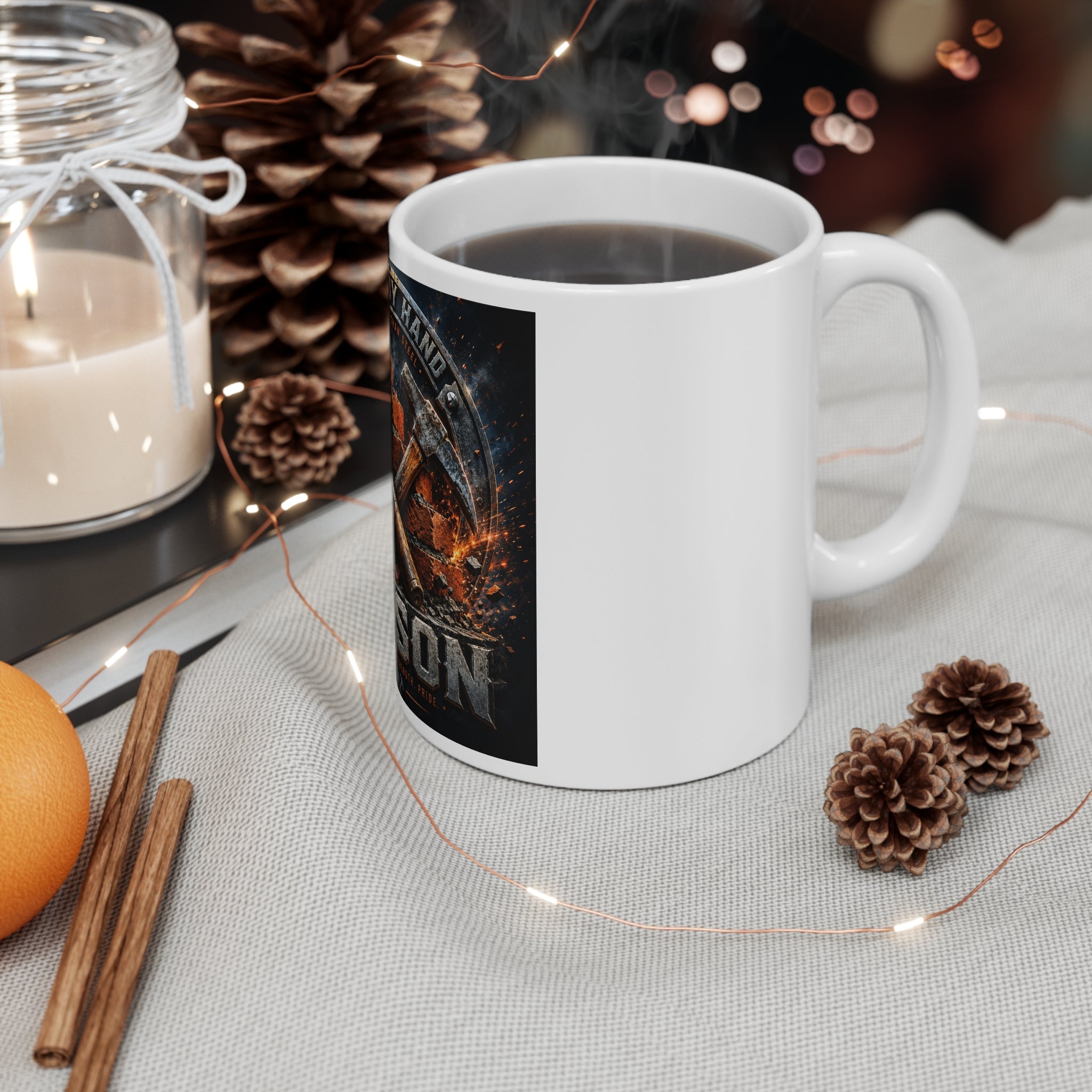 Built By Hand Mason Mug
