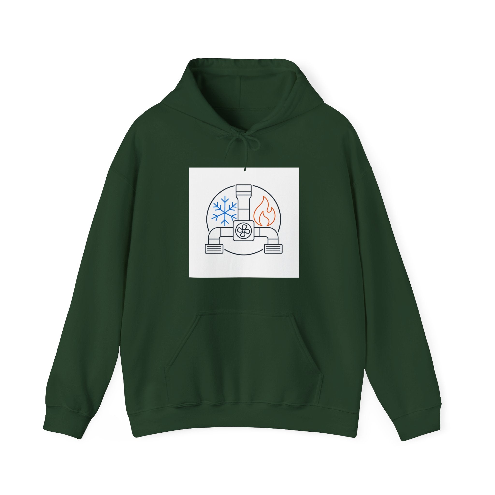 Heating And Cooling System Hoodie