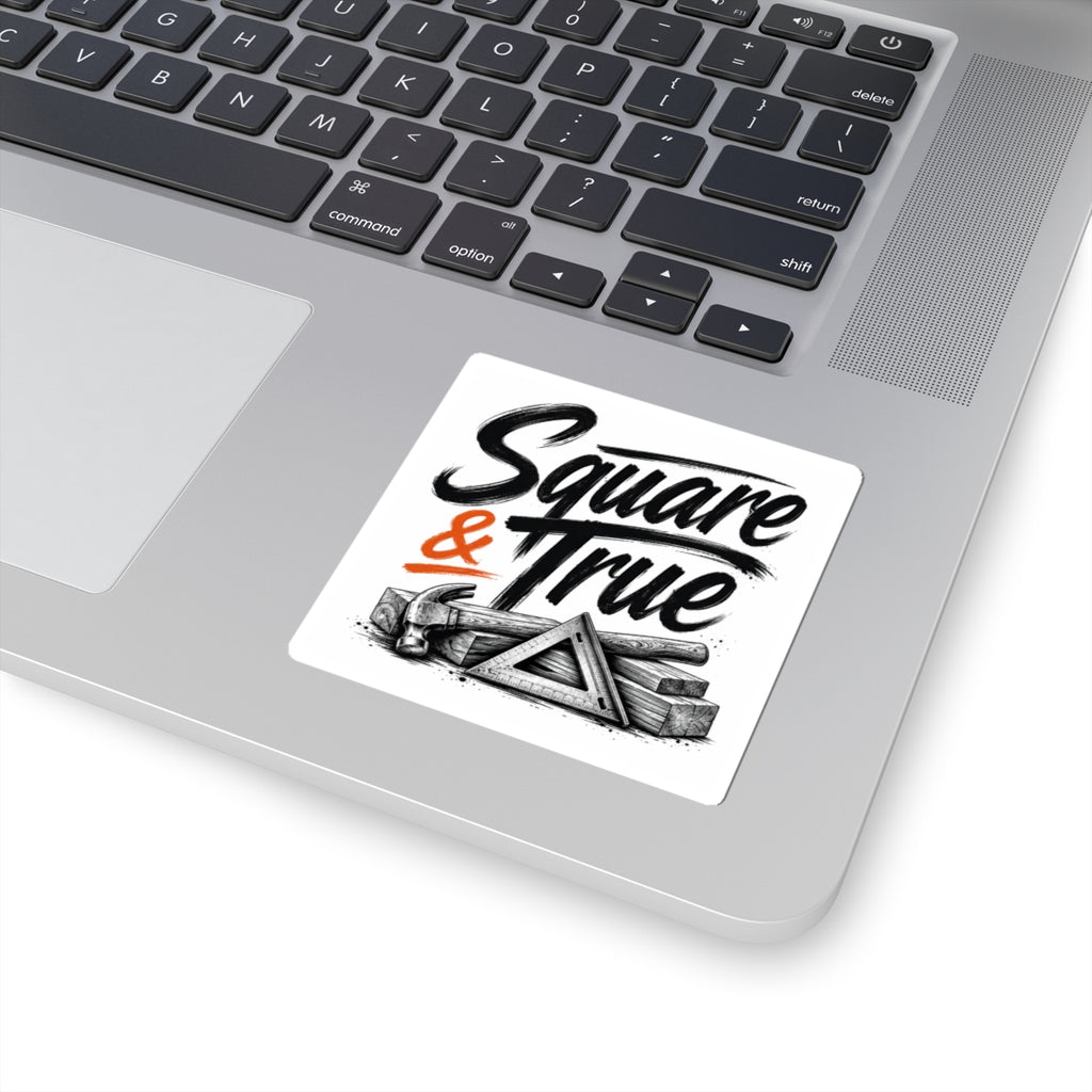 Square And True Sticker