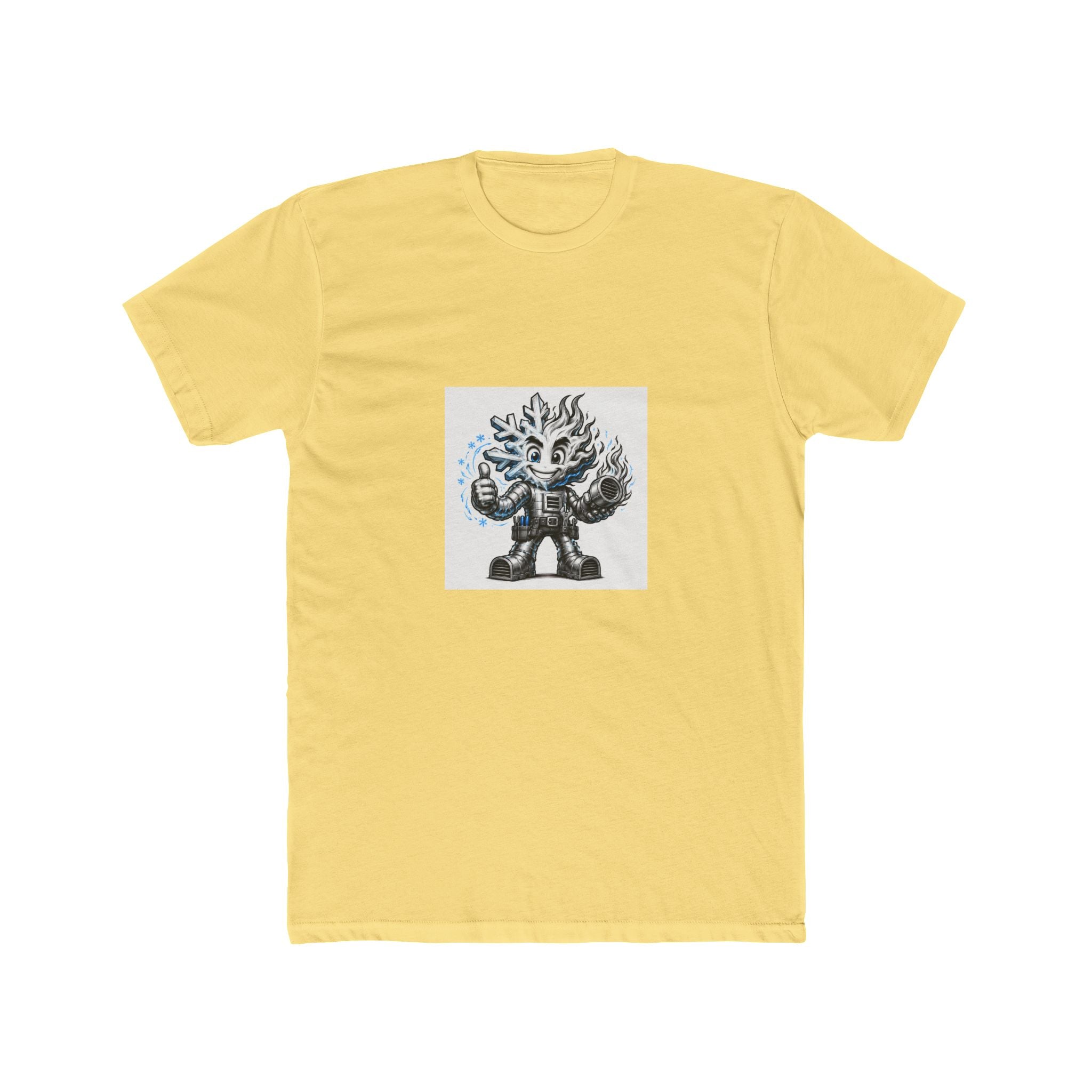 Chilly Robot Snowflake Buddy Tee