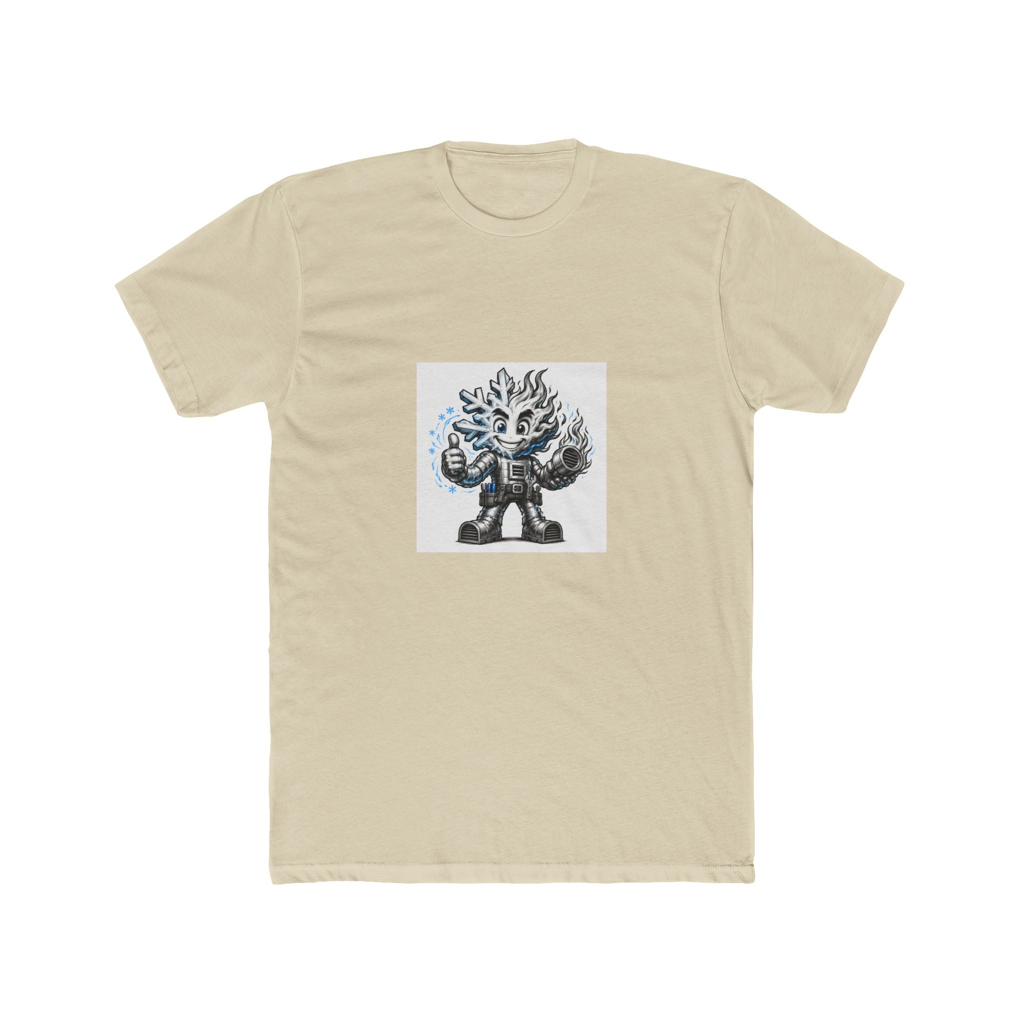 Chilly Robot Snowflake Buddy Tee