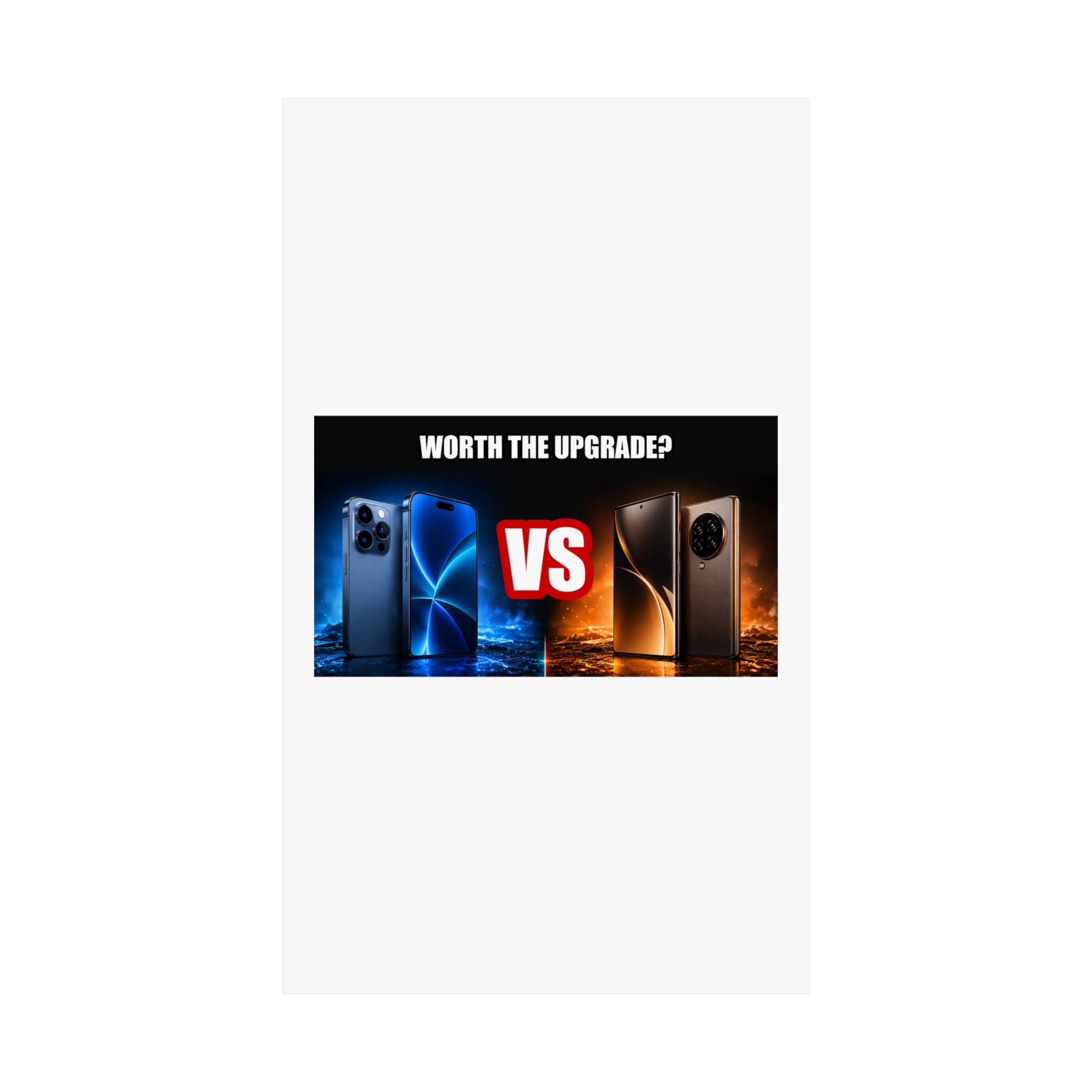 Worth The Upgrade Poster