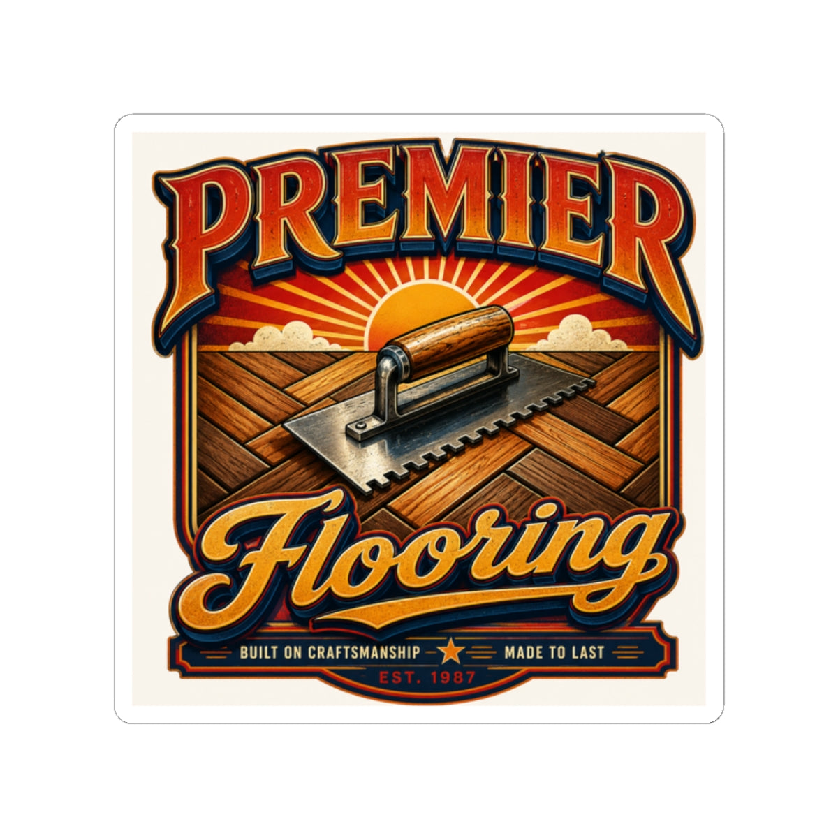 Premier Flooring Sticker