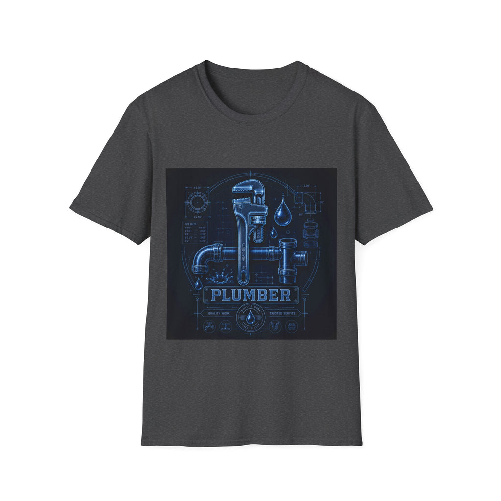 Proud Plumber Blueprint Classic Tee