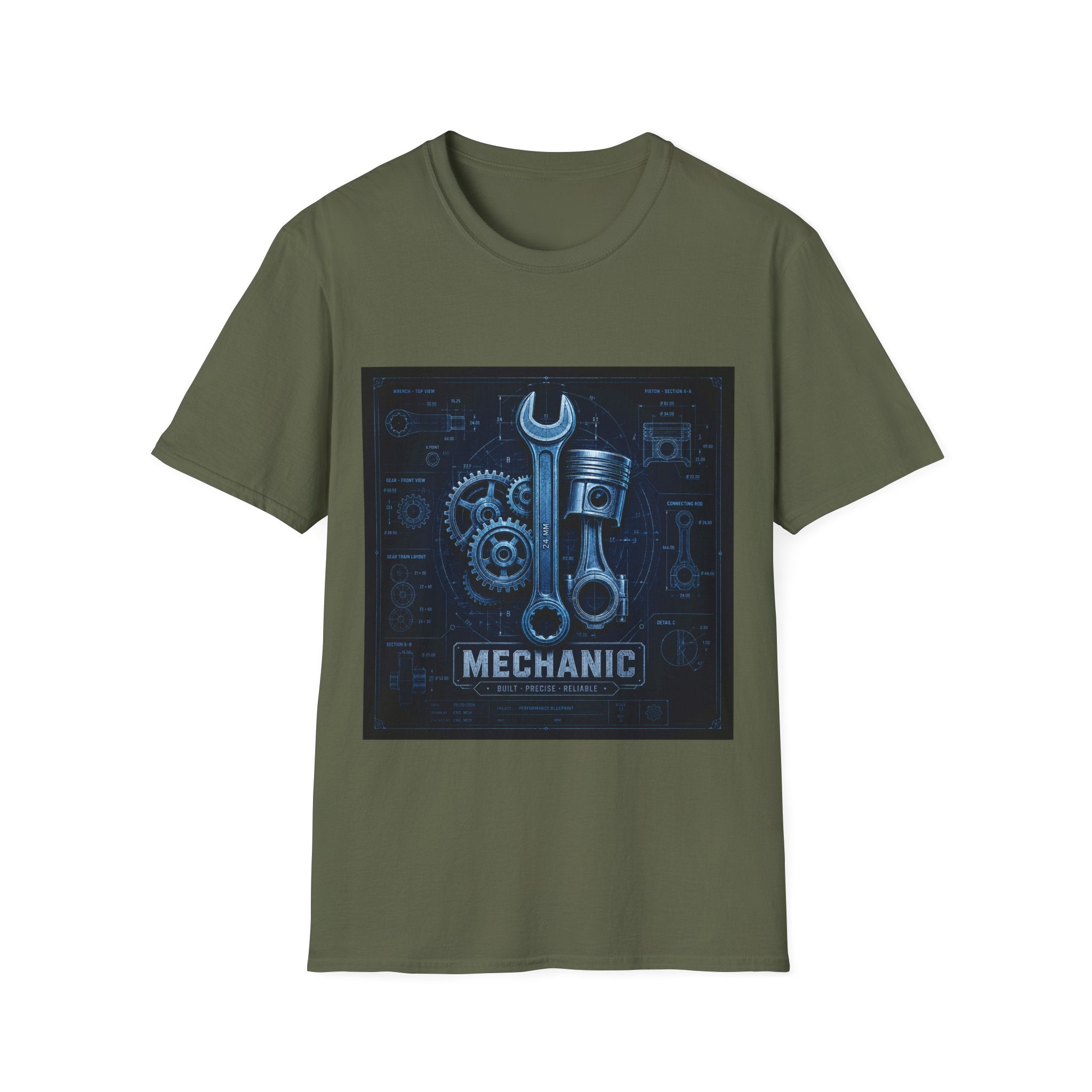 Mechanic Blueprint Classic Tee