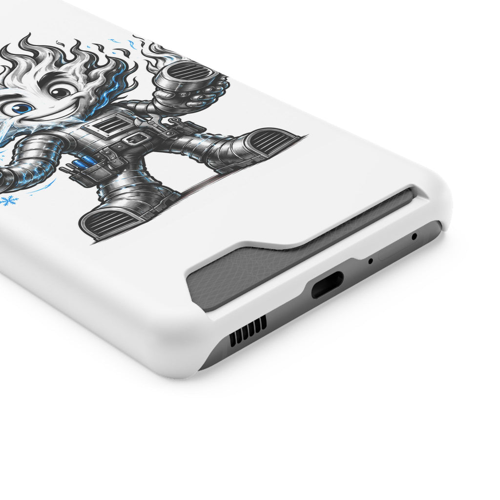 Chilly Robot Snowflake Buddy Phone Case