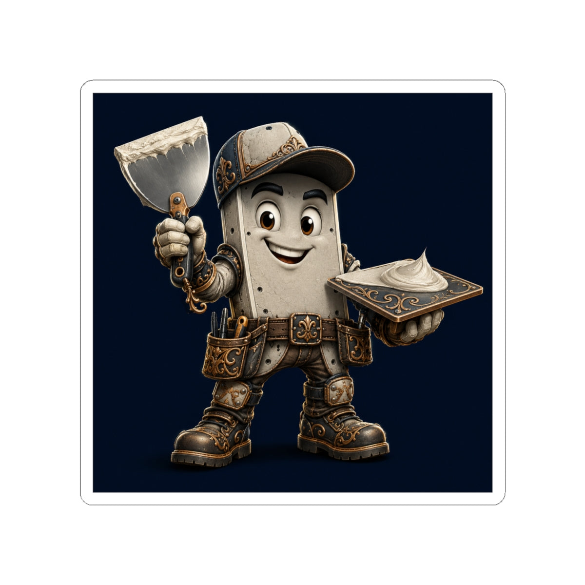 Tiler Buddy Sticker