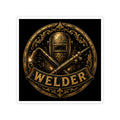 Proud Welder Badge Sticker