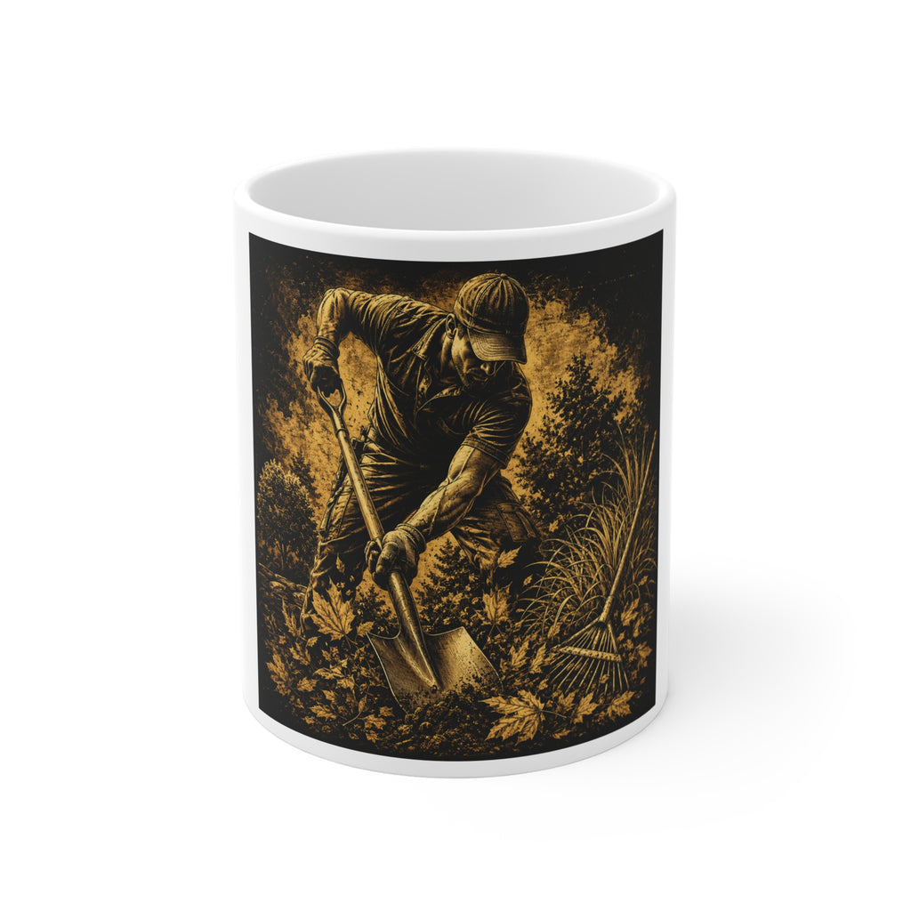 Garden Growth Requires Hard Work Mug