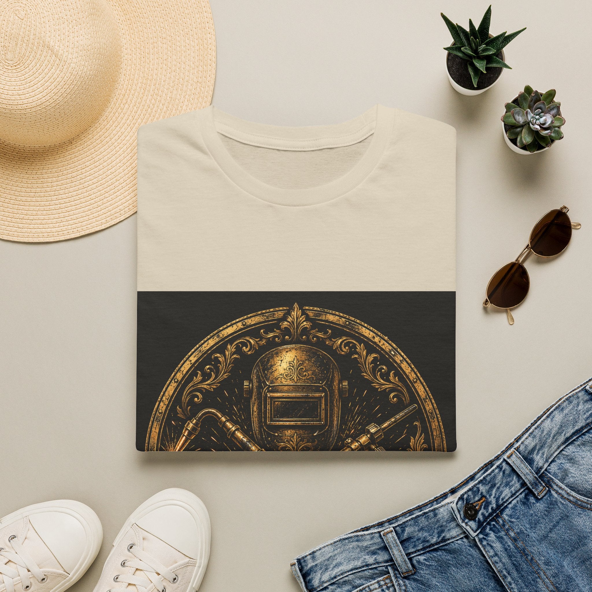 Proud Welder Badge Classic Tee